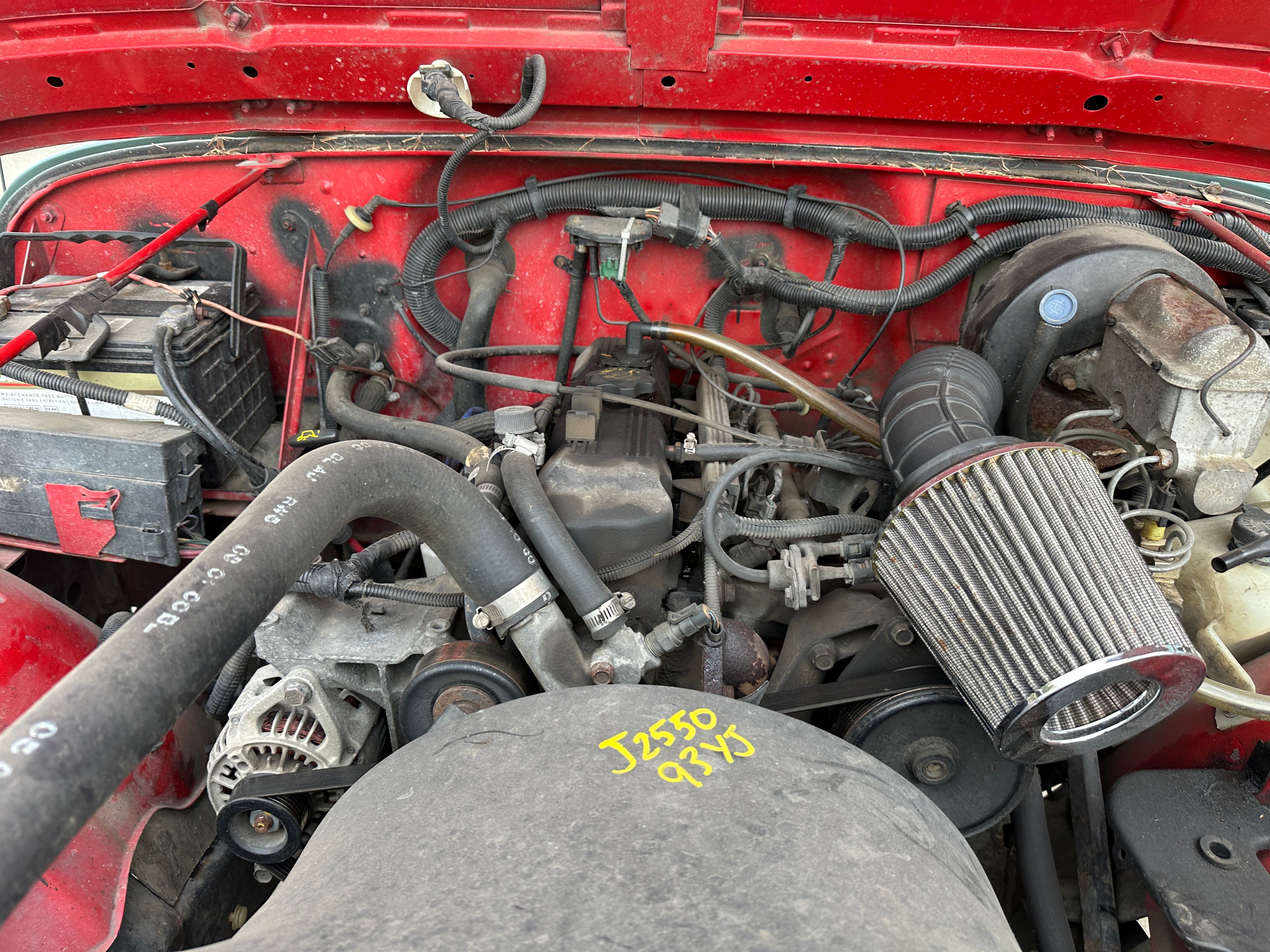 1993 Jeep Wrangler YJ 2.5 – J2550