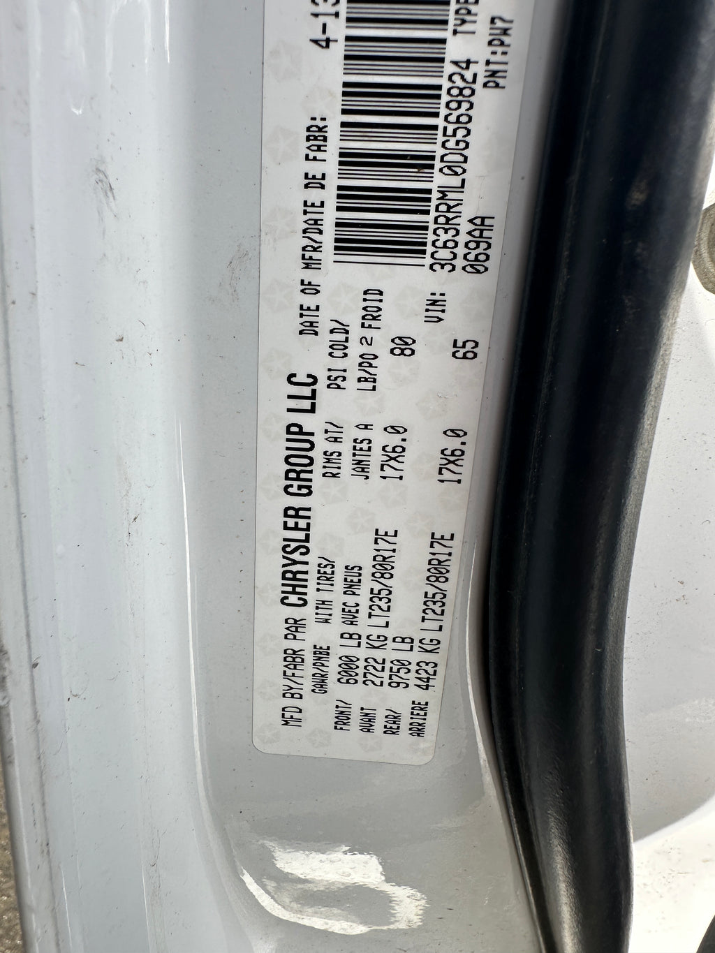 2013 Dodge Ram 3500 6.7 Cummins – D2601