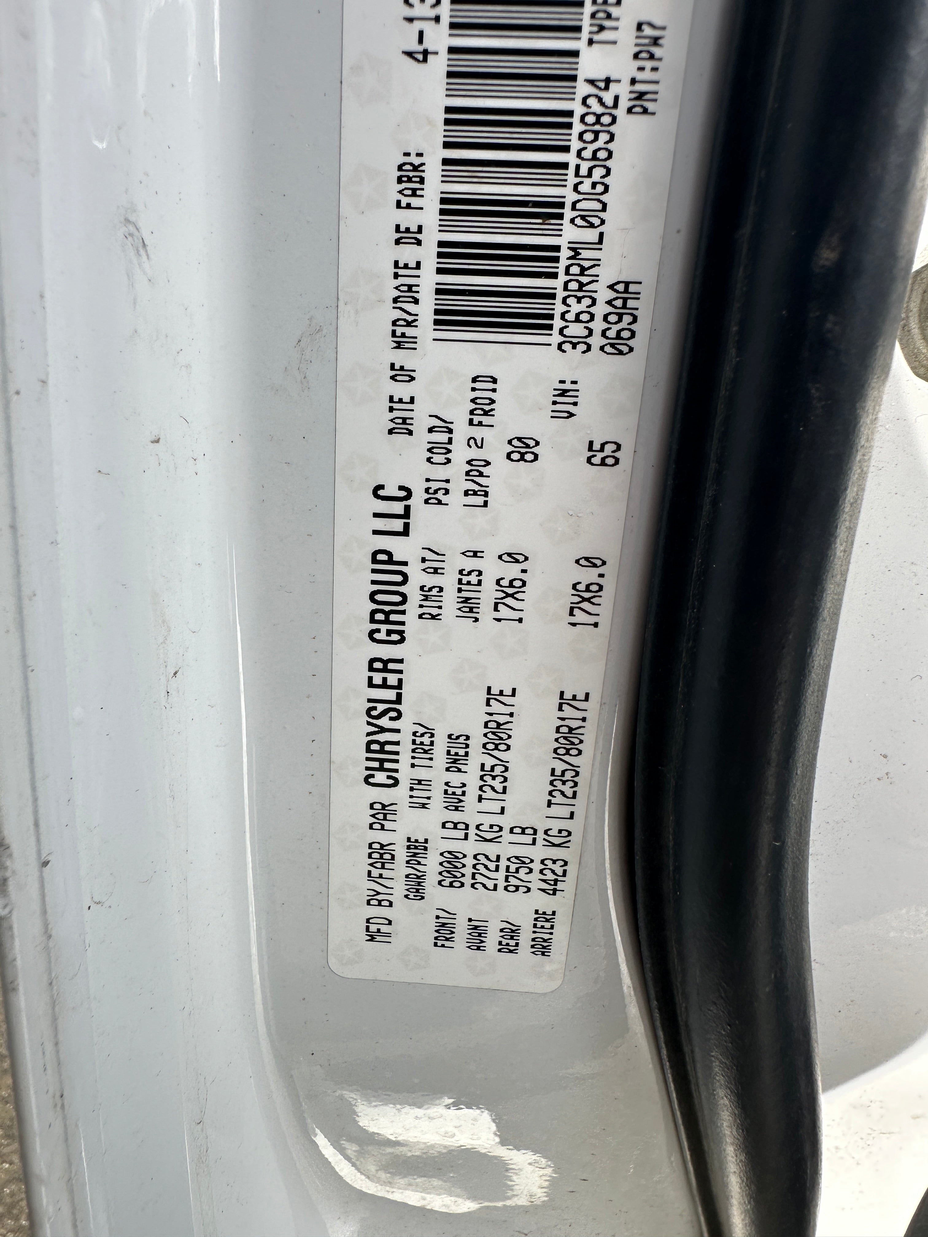 2013 Dodge Ram 3500 6.7 Cummins – D2601