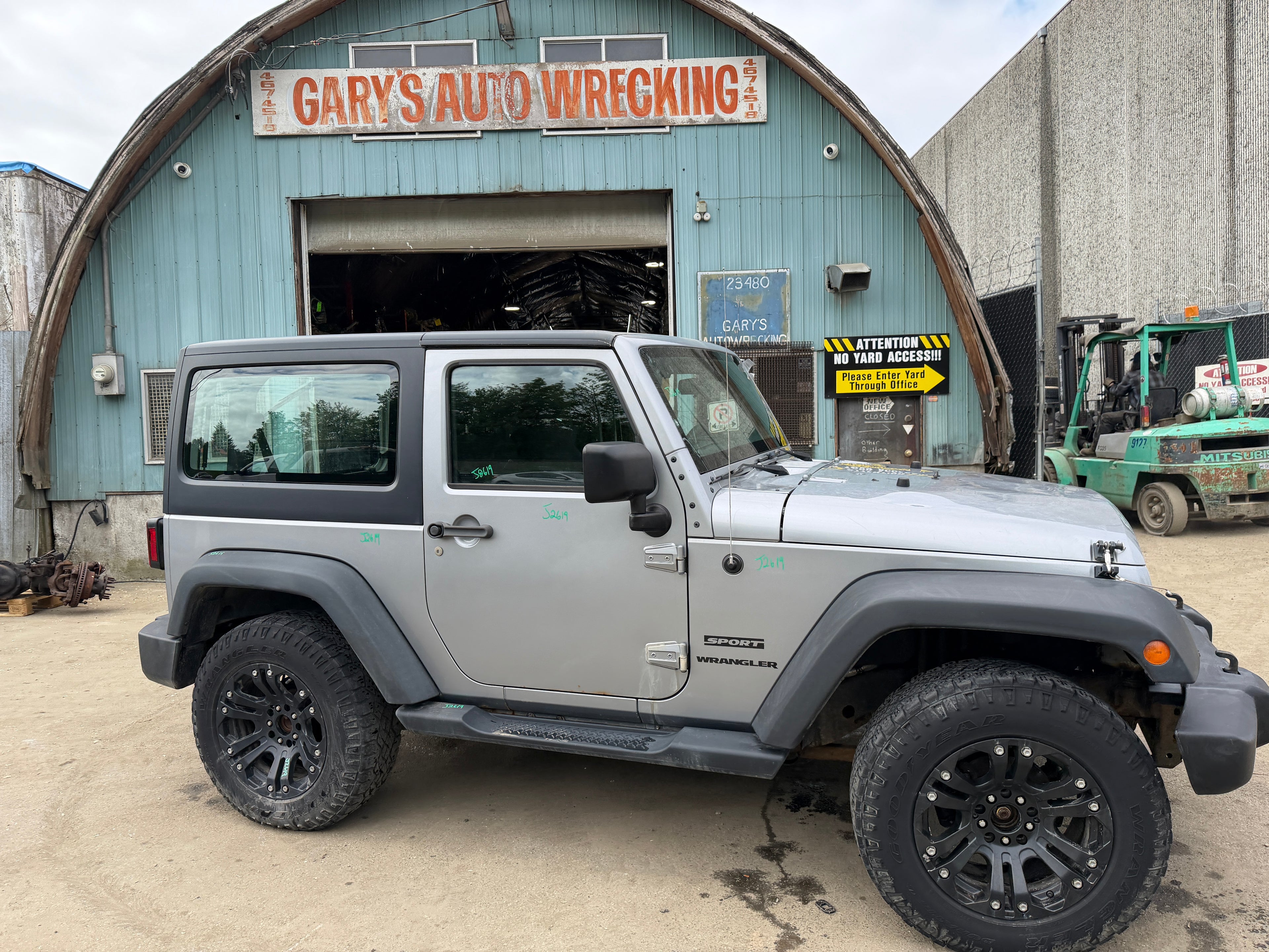 2014 Jeep Wrangler JK Sport 3.6 – J2619