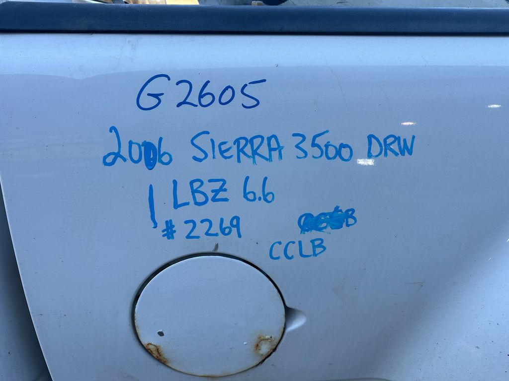 2006 GMC New Sierra K3500 6.6 LBZ Duramax – G2605