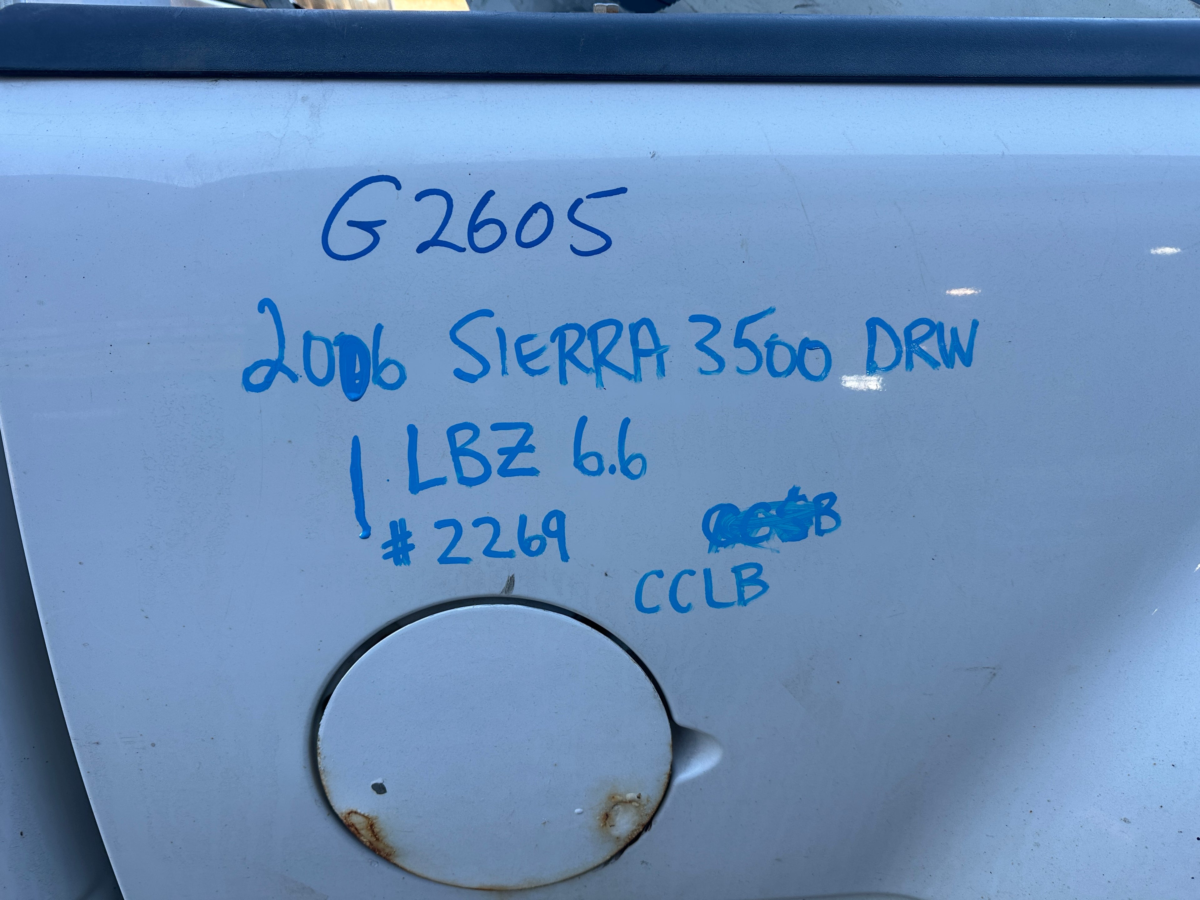 2006 GMC New Sierra K3500 6.6 LBZ Duramax – G2605