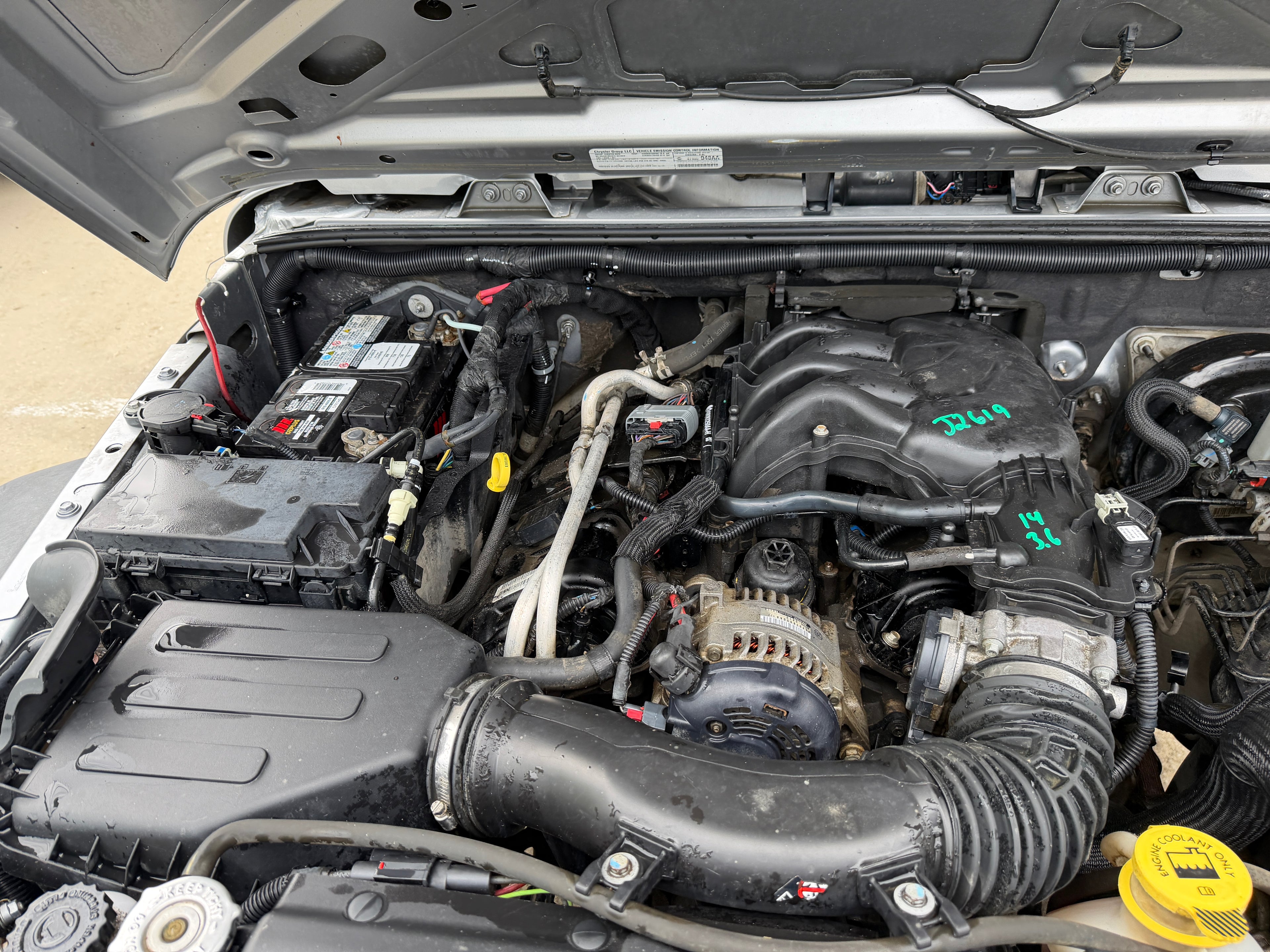2014 Jeep Wrangler JK Sport 3.6 – J2619