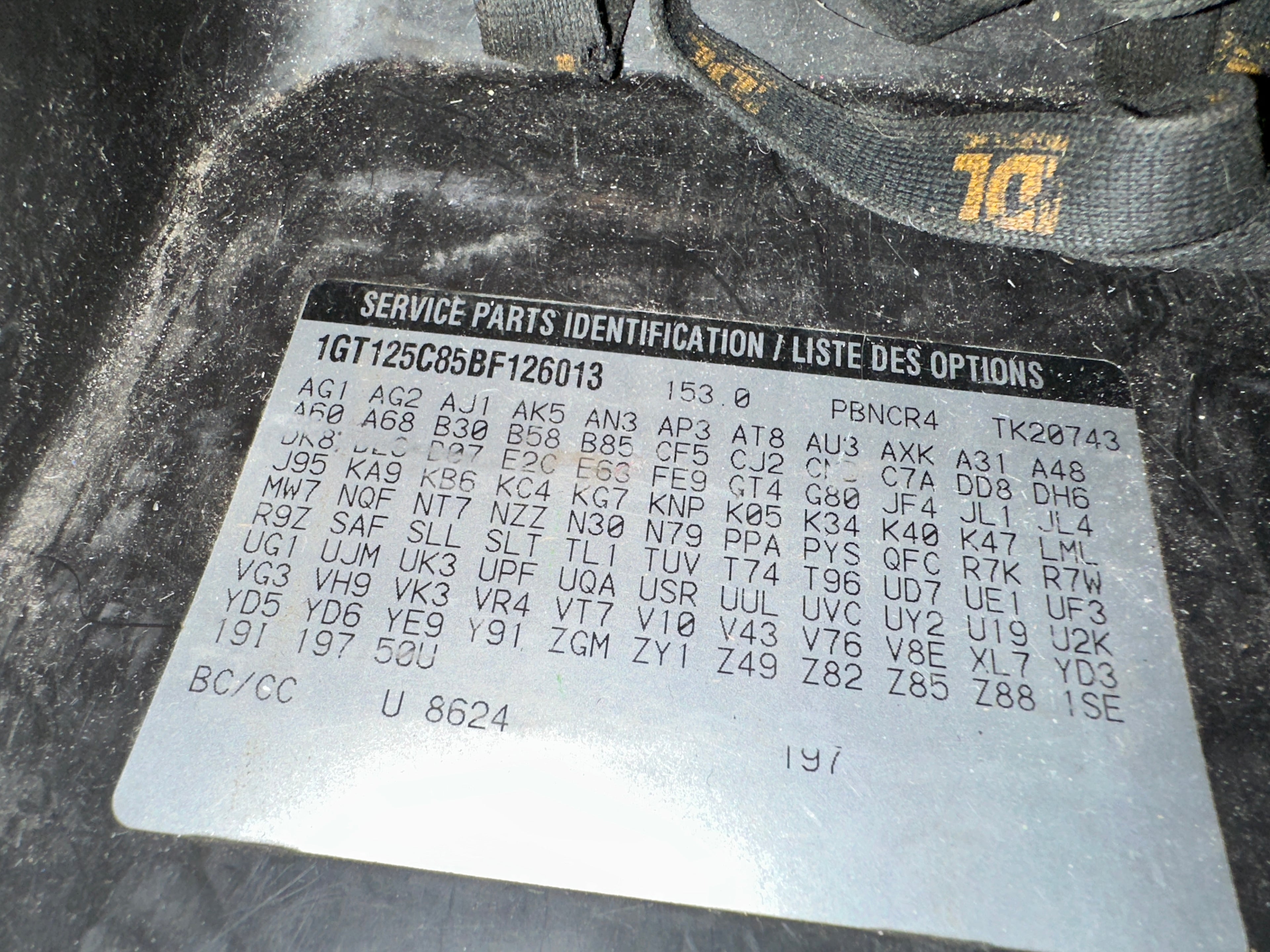 2011 GMC Sierra 2500 Denali 6.6L LML – G2502