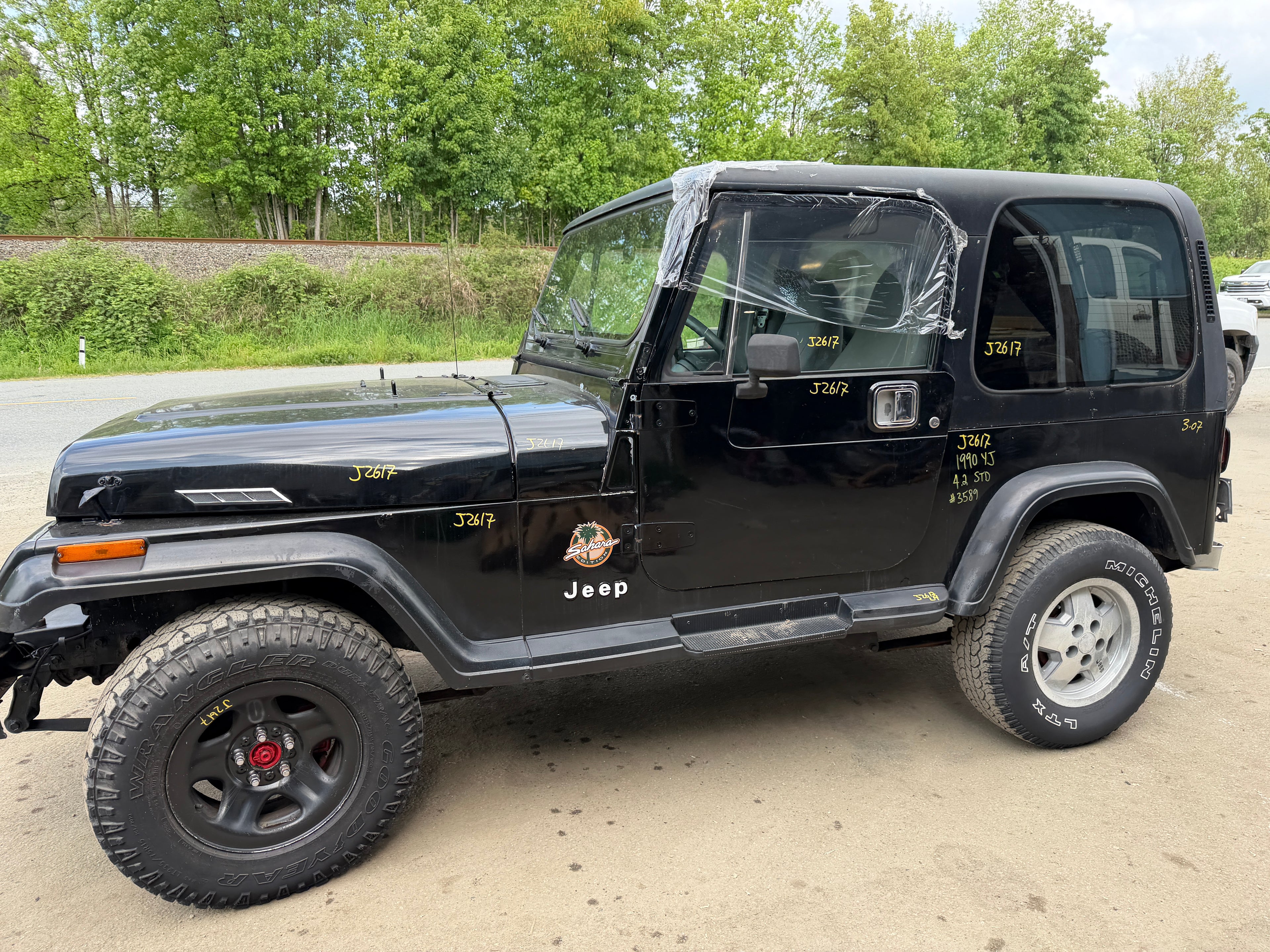 1990 Jeep Wrangler YJ Laredo 4.2 – J2617