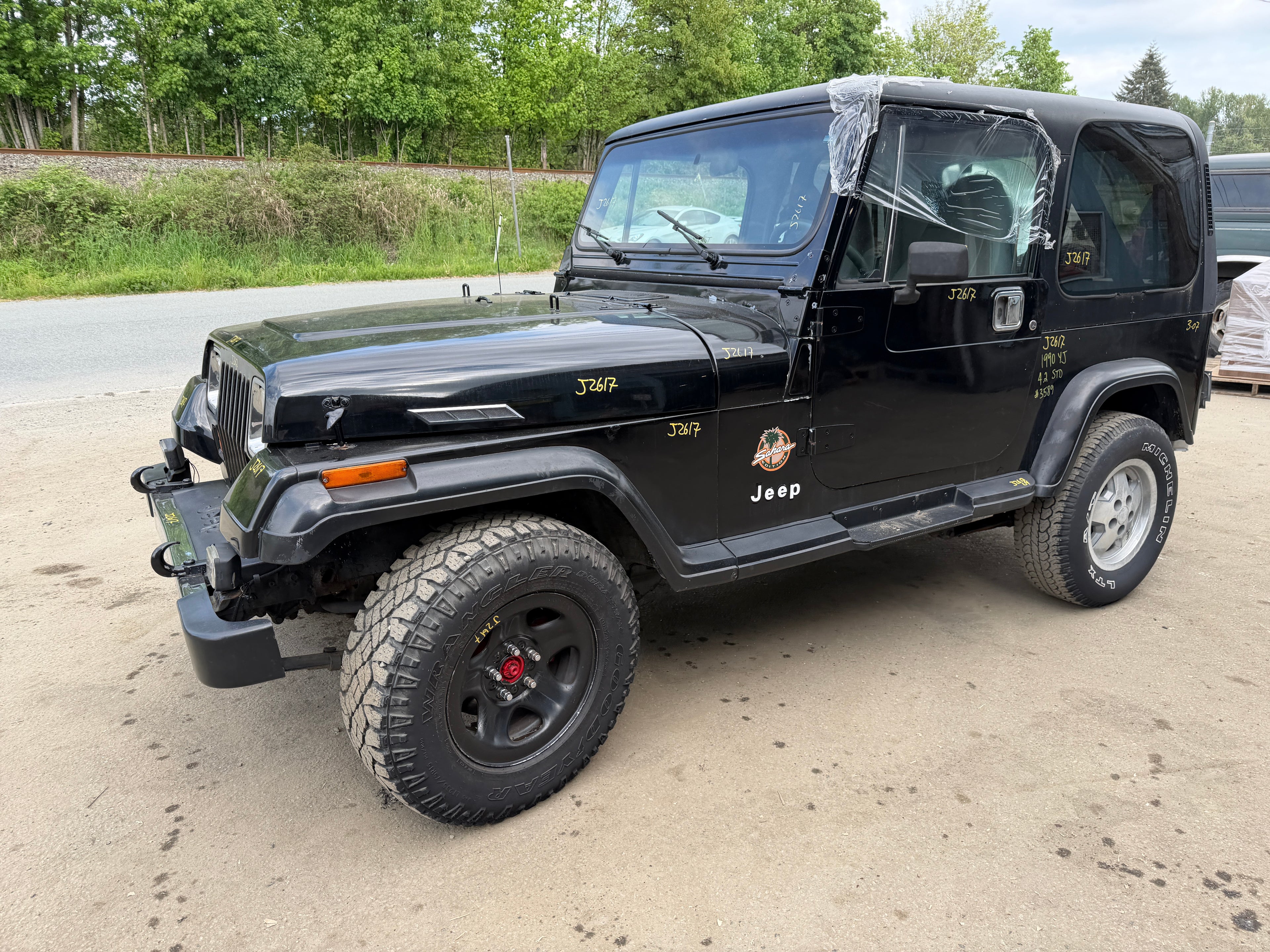1990 Jeep Wrangler YJ Laredo 4.2 – J2617