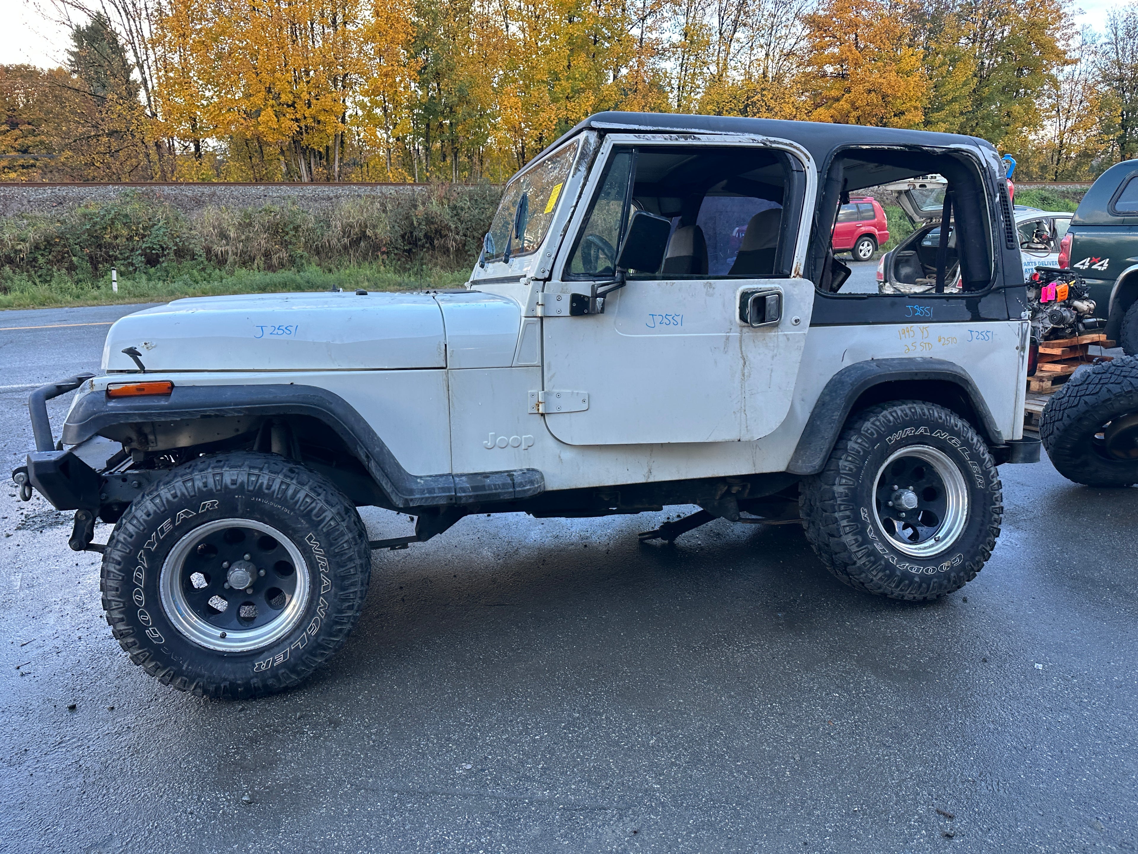 1995 Jeep Wrangler YJ Rio Grande 2.5 – J2551