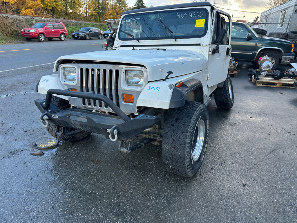 1995 Jeep Wrangler YJ Rio Grande 2.5 – J2551