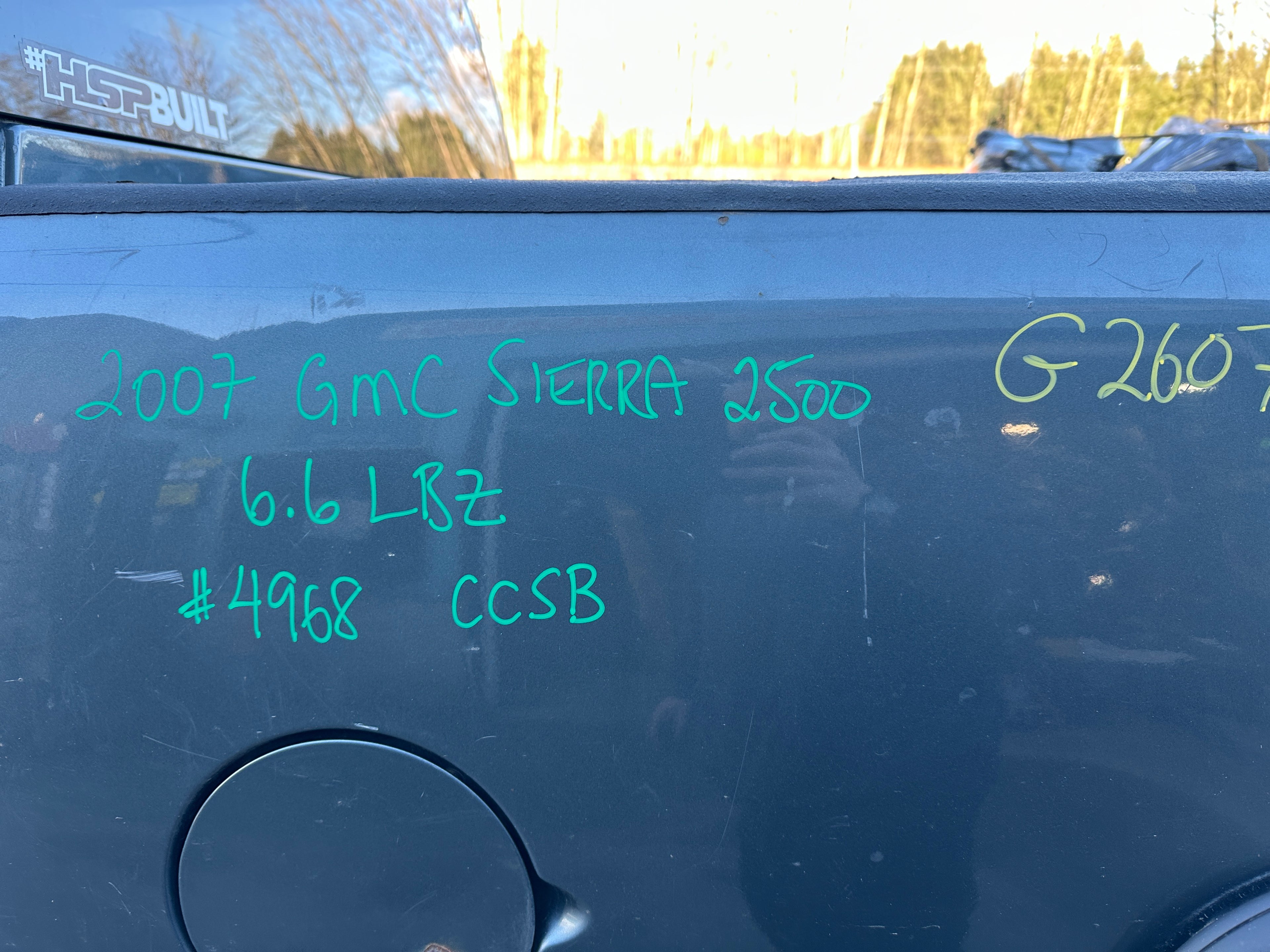 2007 GMC Sierra K2500HD 6.6 Duramax – G2607