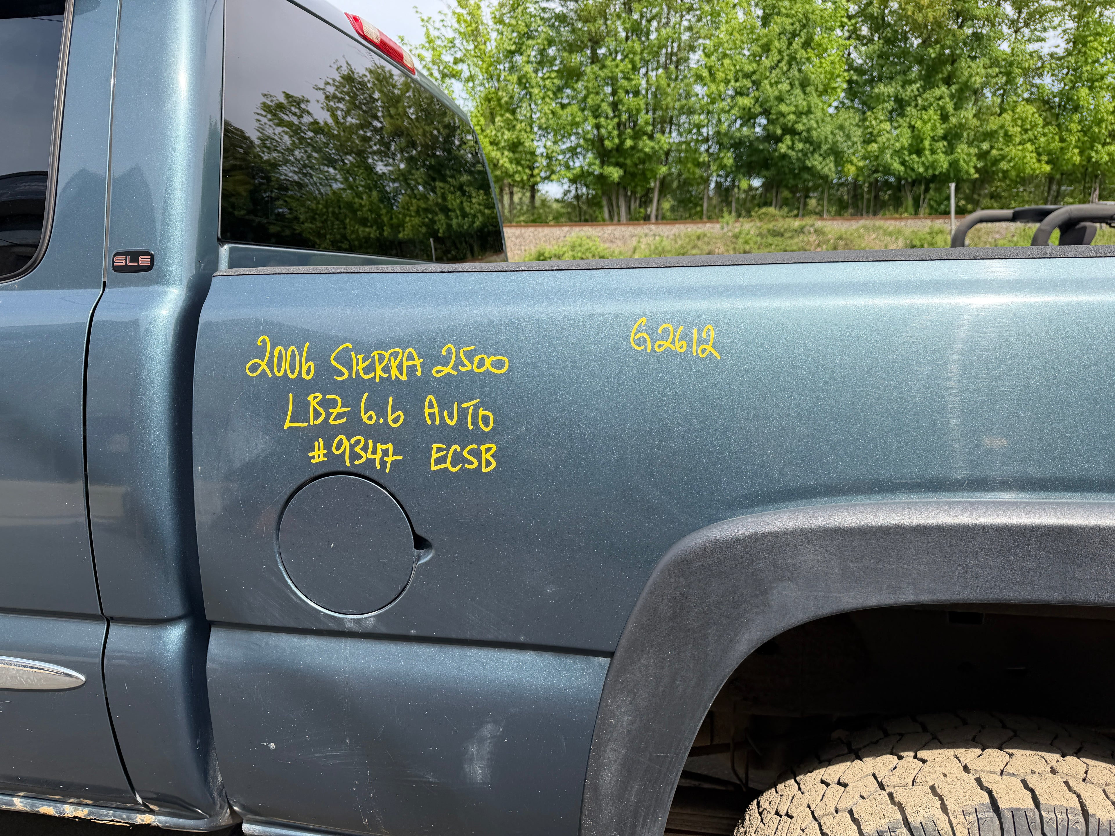 2007 GMC Sierra K2500HD 6.6 LBZ Duramax – G2612