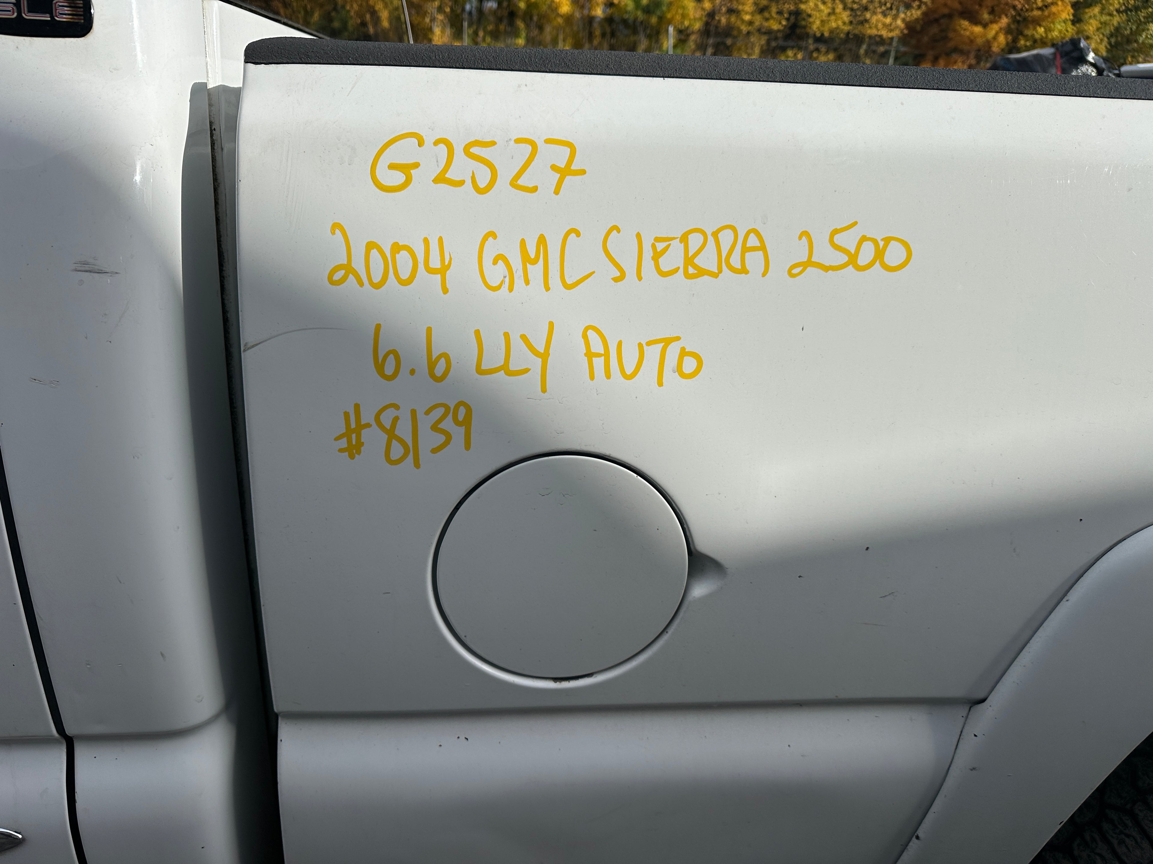 2004 GMC Sierra K2500HD 6.6 LLY Duramax – G2527