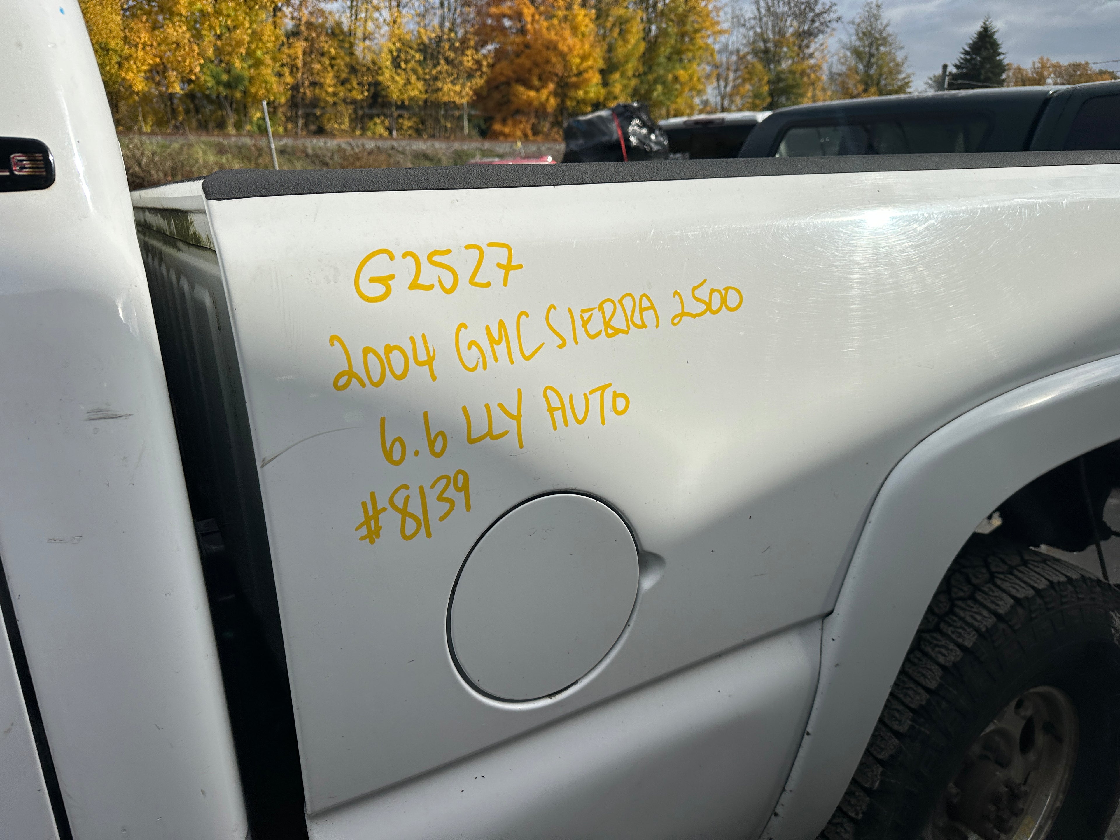 2004 GMC Sierra K2500HD 6.6 LLY Duramax – G2527