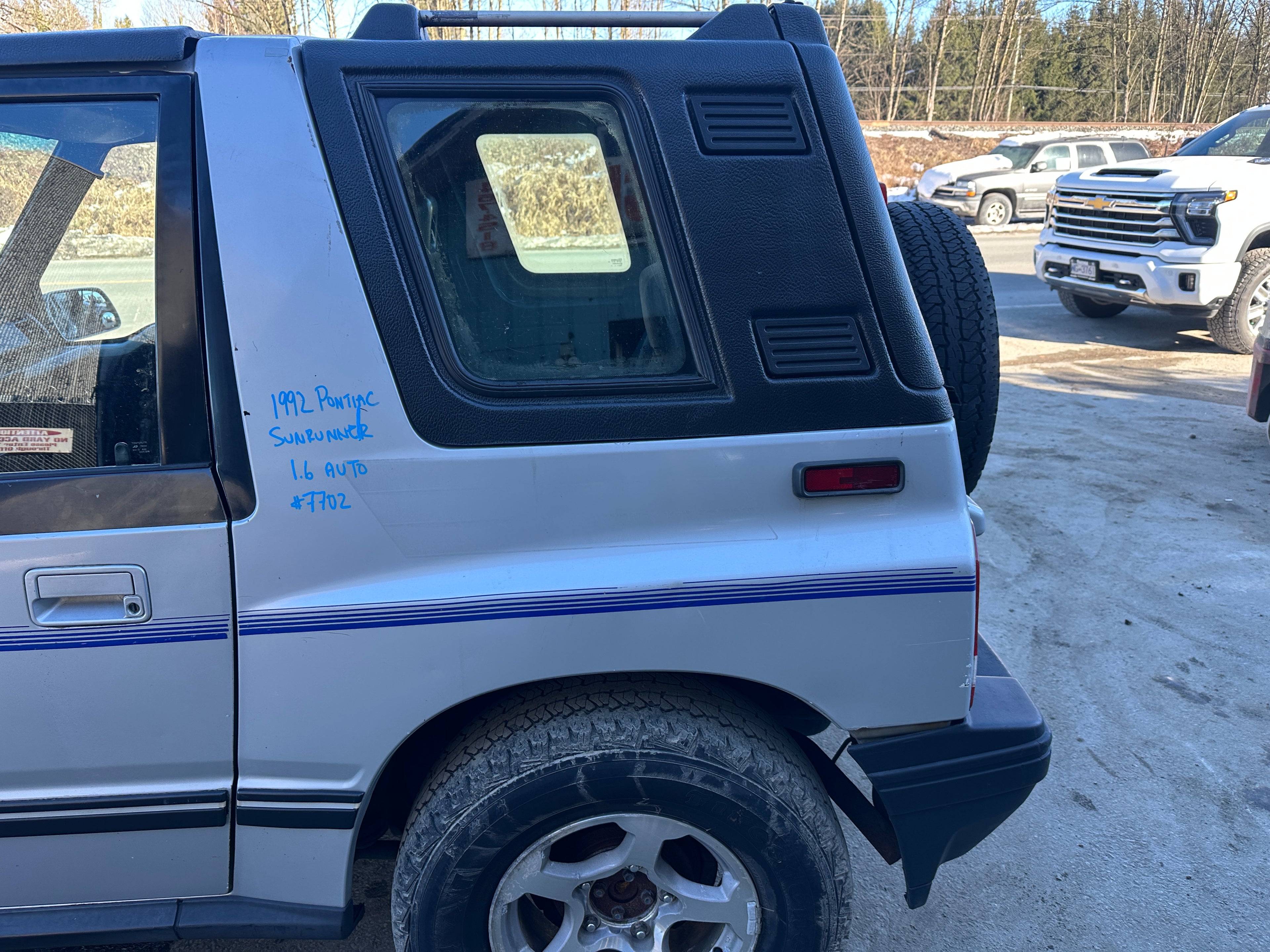 1992 Pontiac Sunrunner 1.6 – P2501