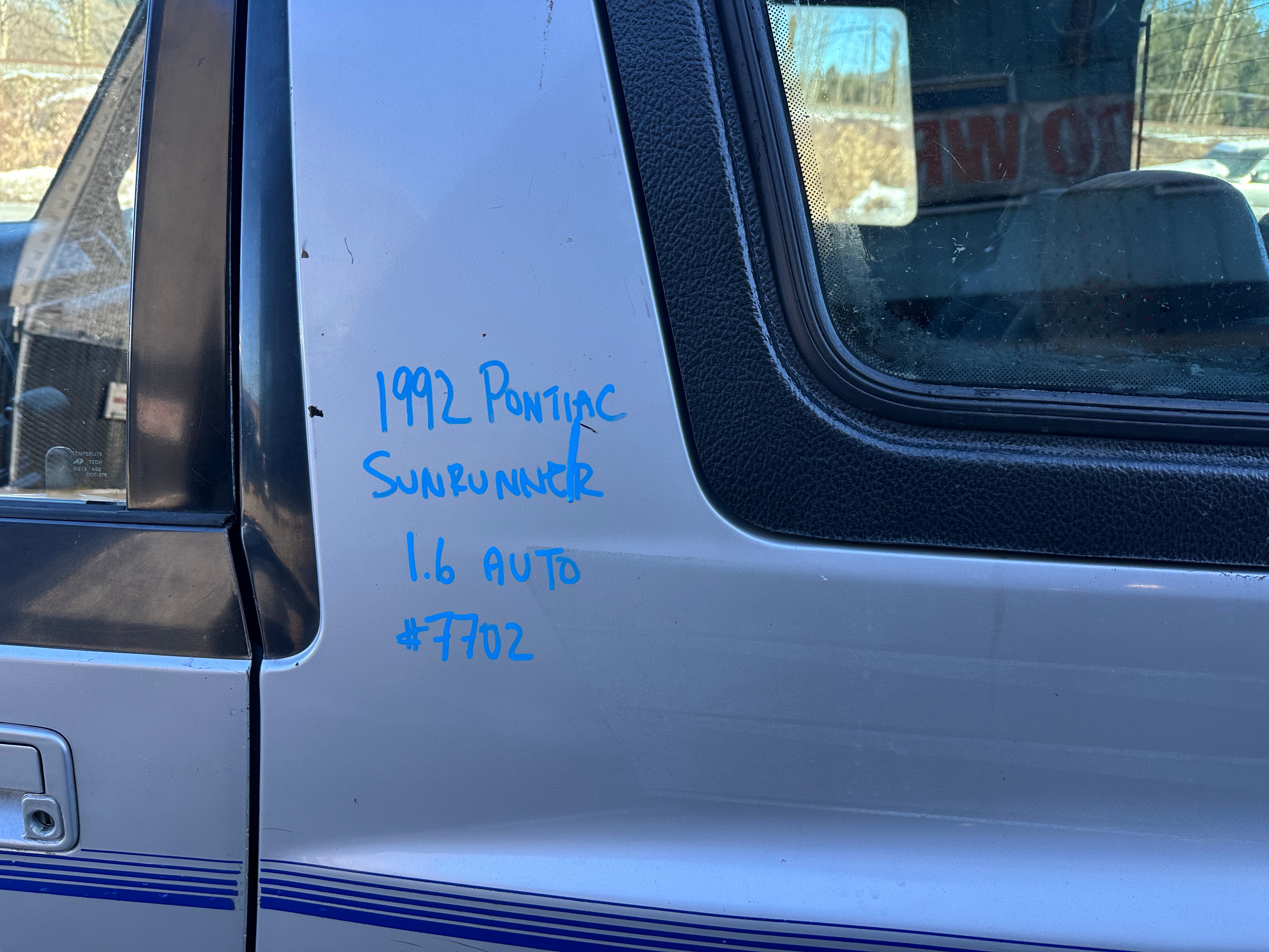 1992 Pontiac Sunrunner 1.6 – P2501