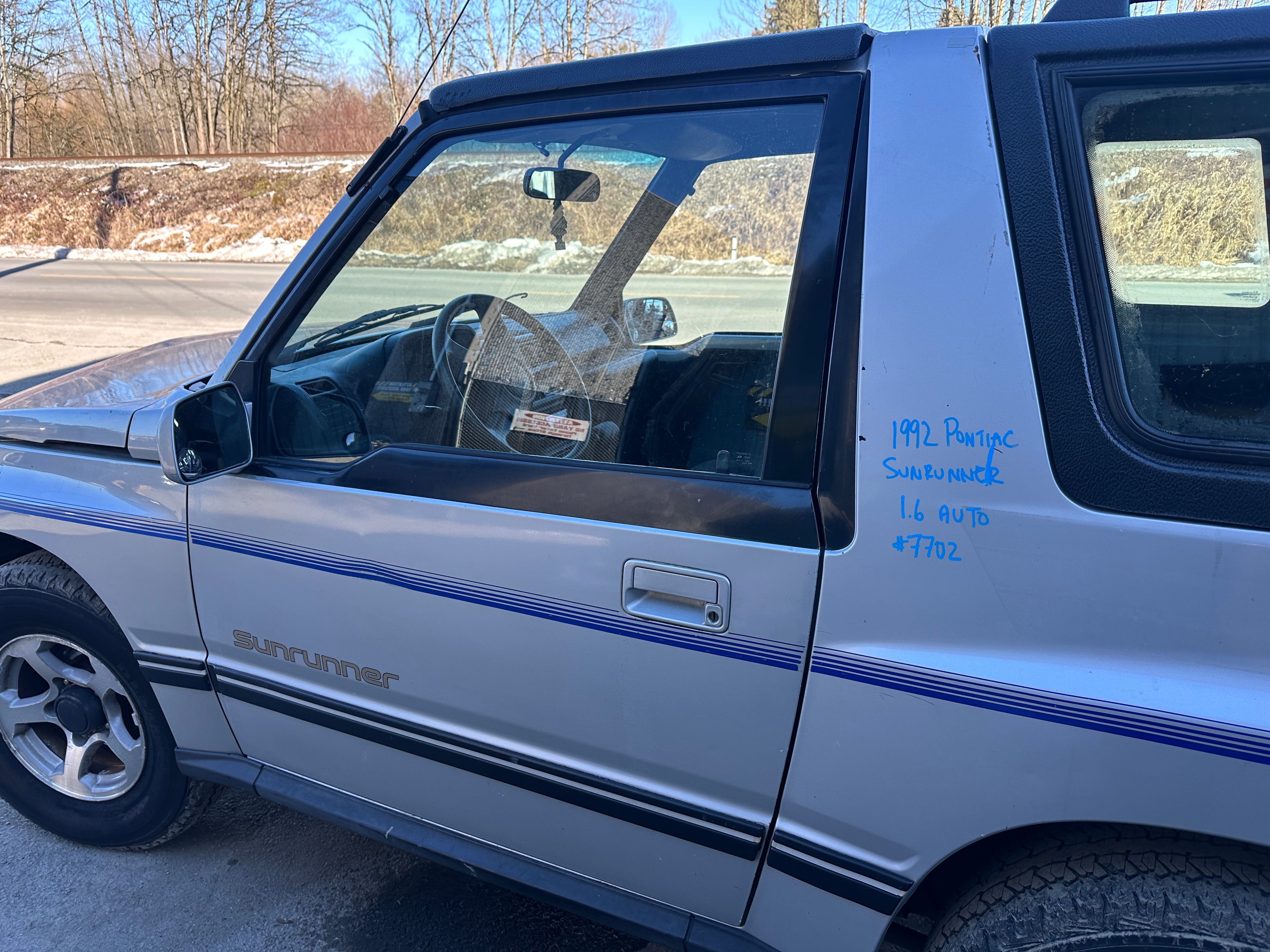 1992 Pontiac Sunrunner 1.6 – P2501