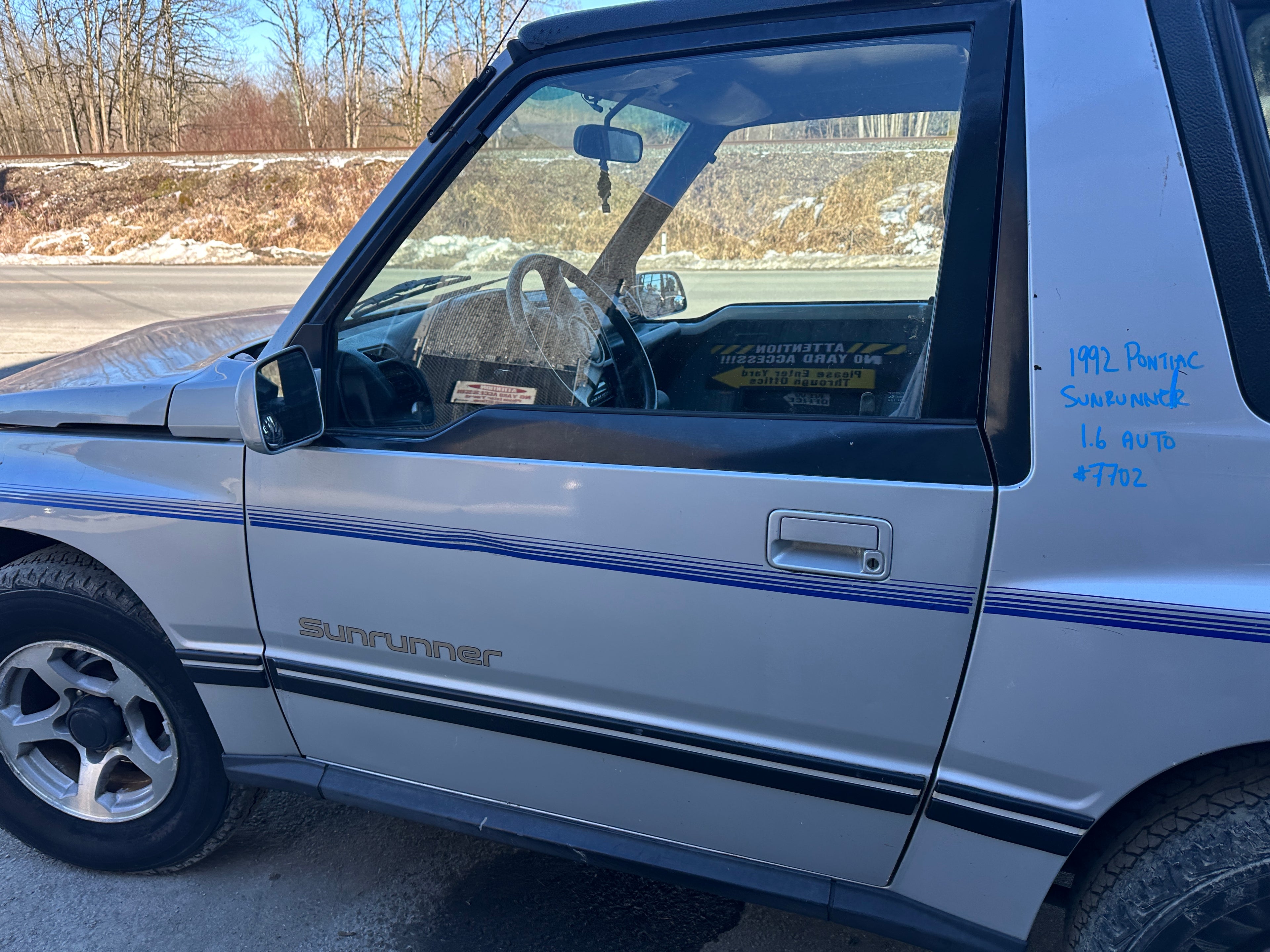 1992 Pontiac Sunrunner 1.6 – P2501