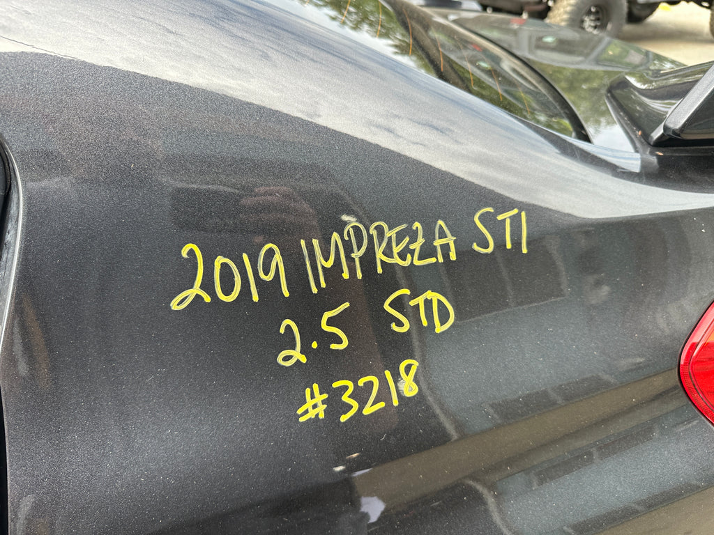 2019 Subaru Impreza STI 2.5 – SU2503