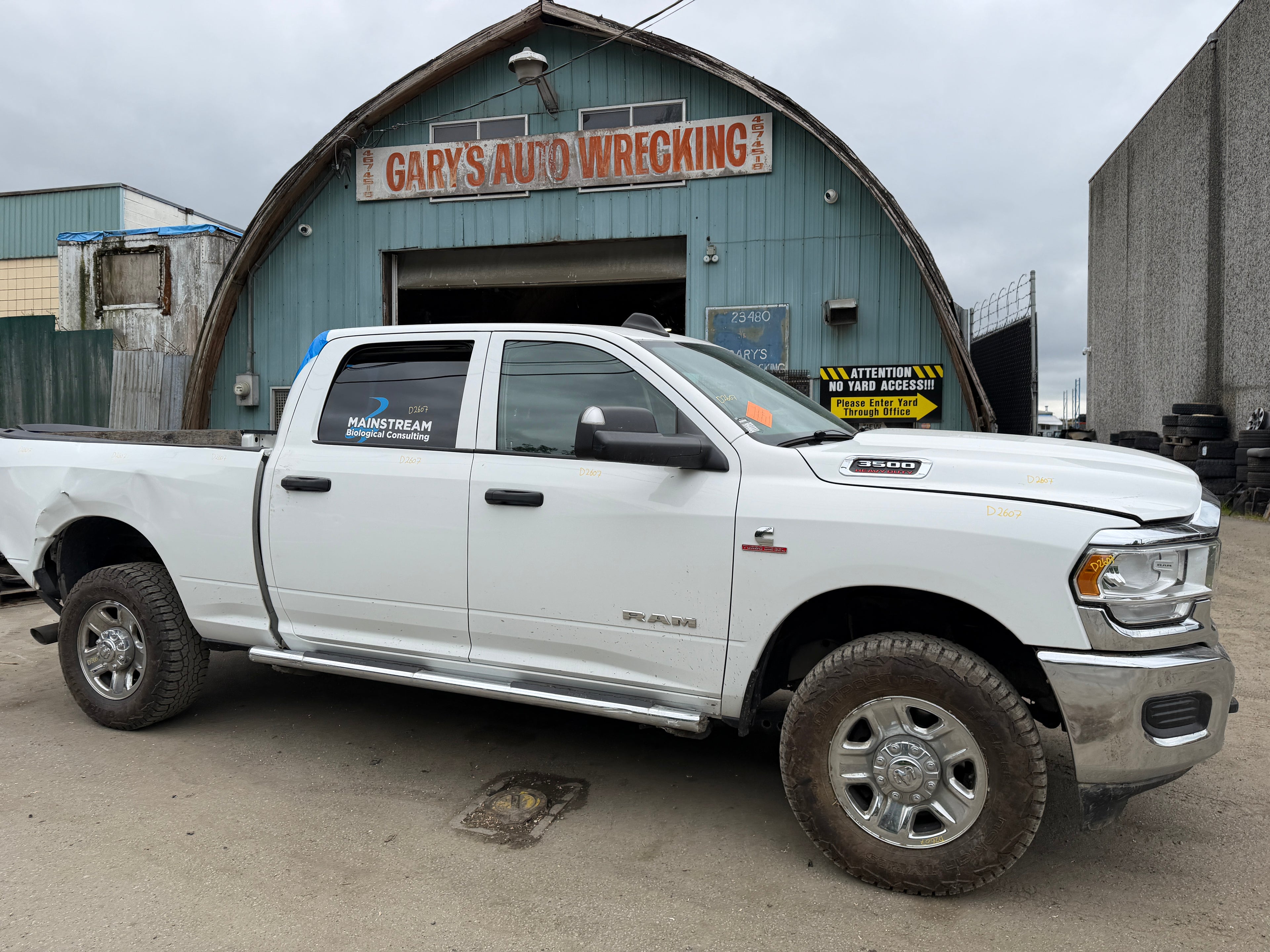 2019 Ram 3500 Tradesman 6.7 Cummins – D2607