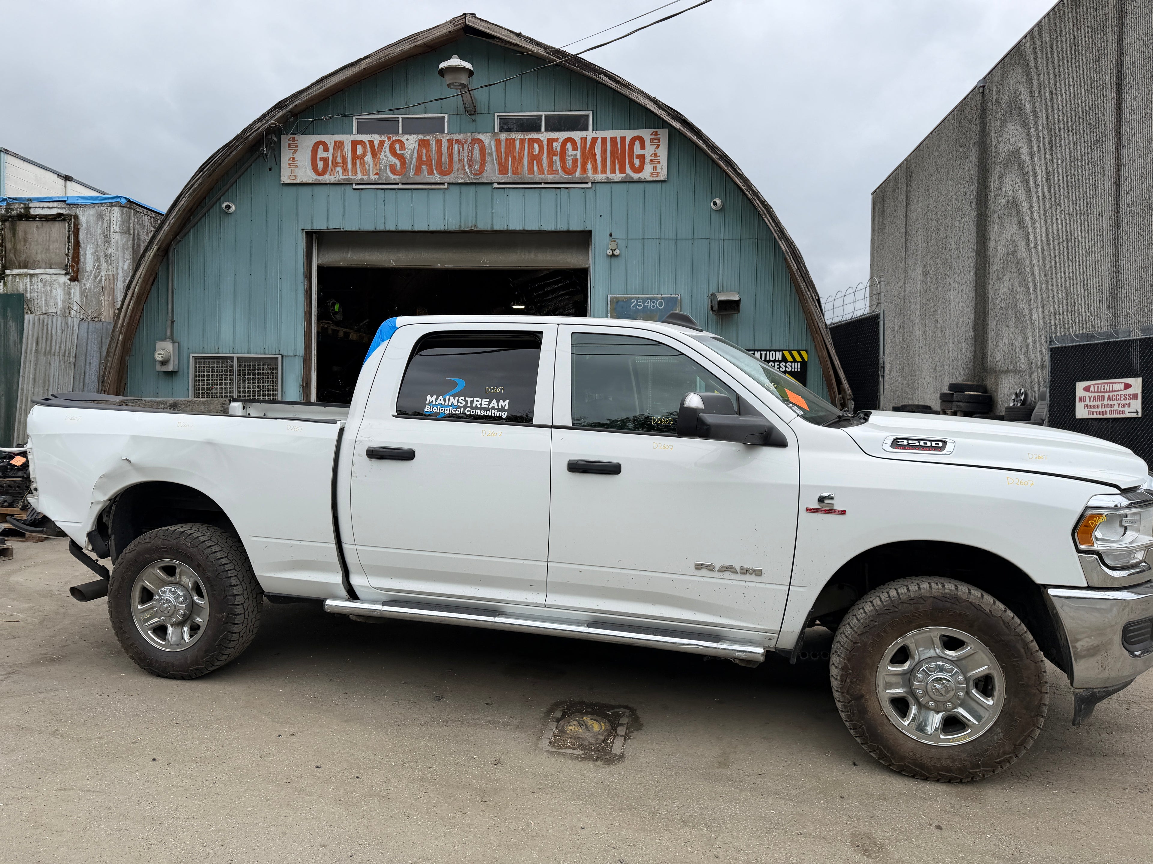 2019 Ram 3500 Tradesman 6.7 Cummins – D2607