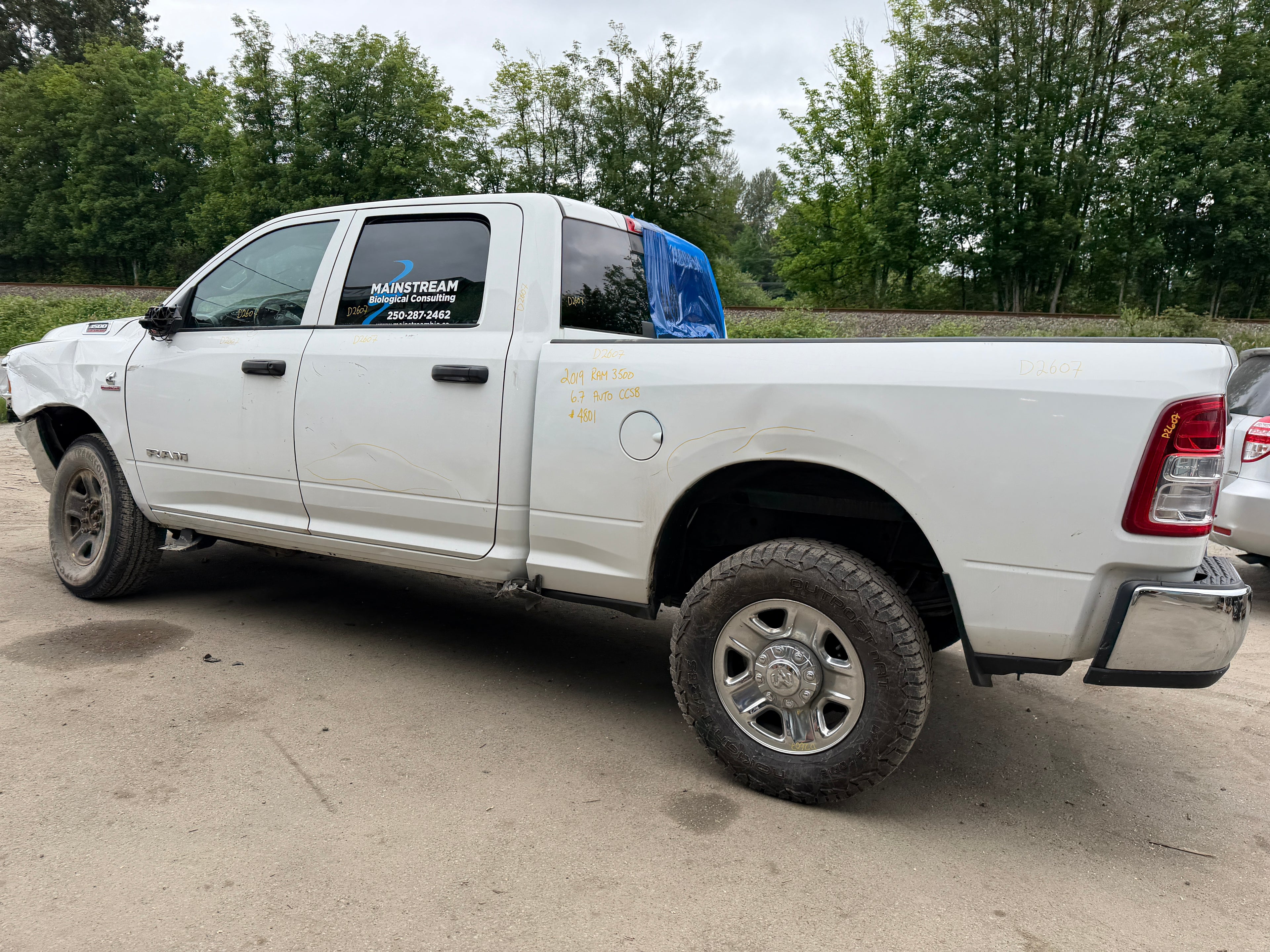 2019 Ram 3500 Tradesman 6.7 Cummins – D2607