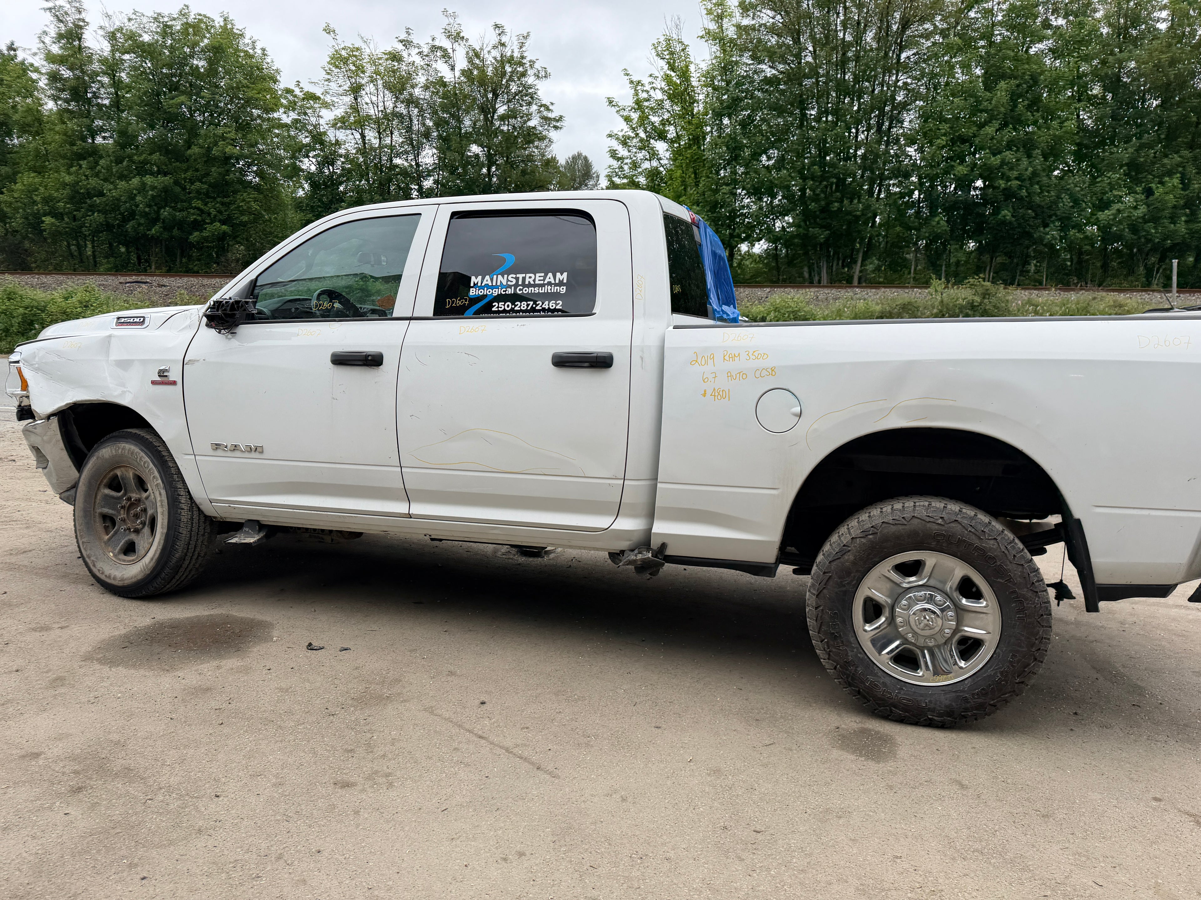 2019 Ram 3500 Tradesman 6.7 Cummins – D2607
