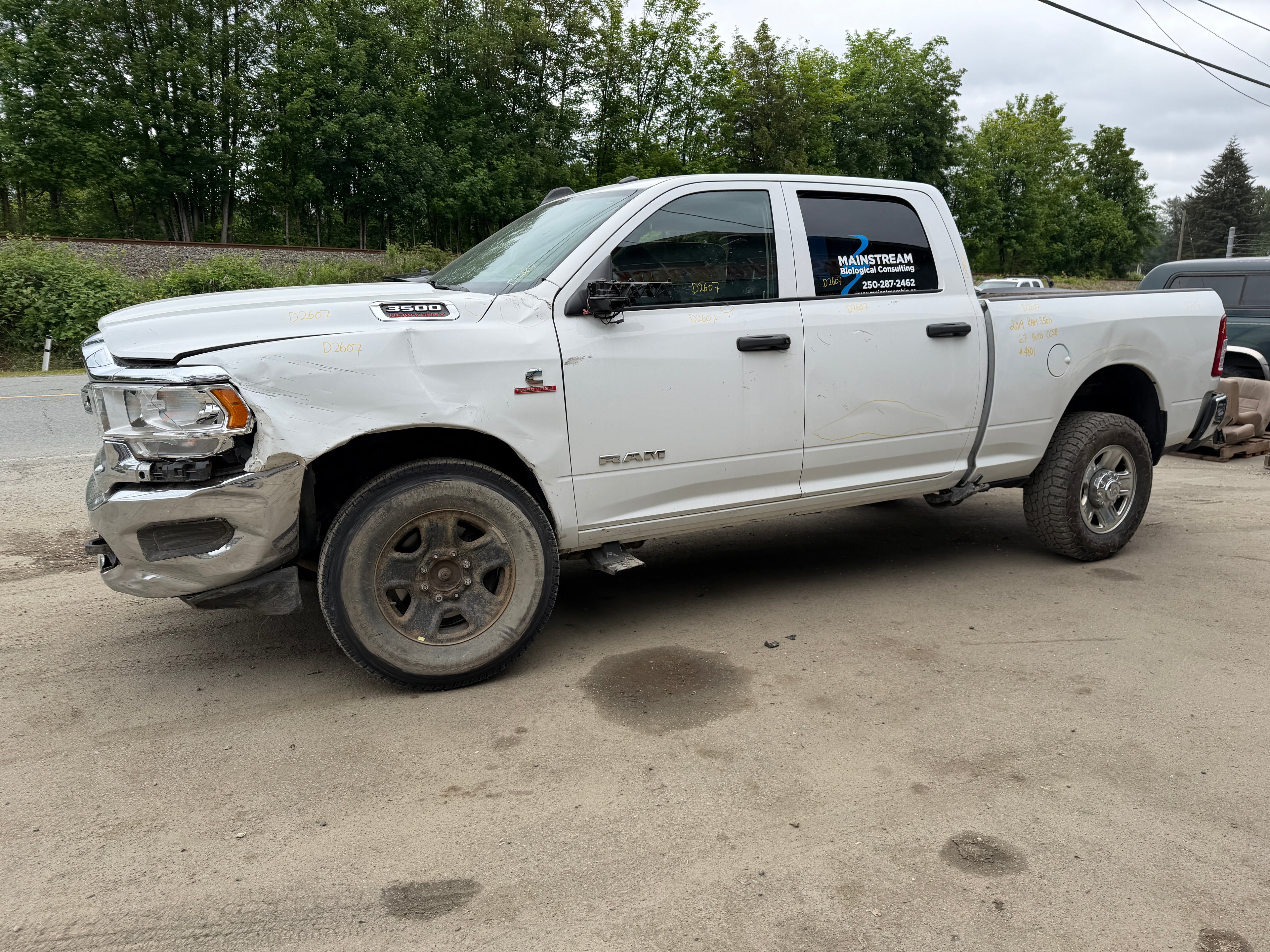2019 Ram 3500 Tradesman 6.7 Cummins – D2607