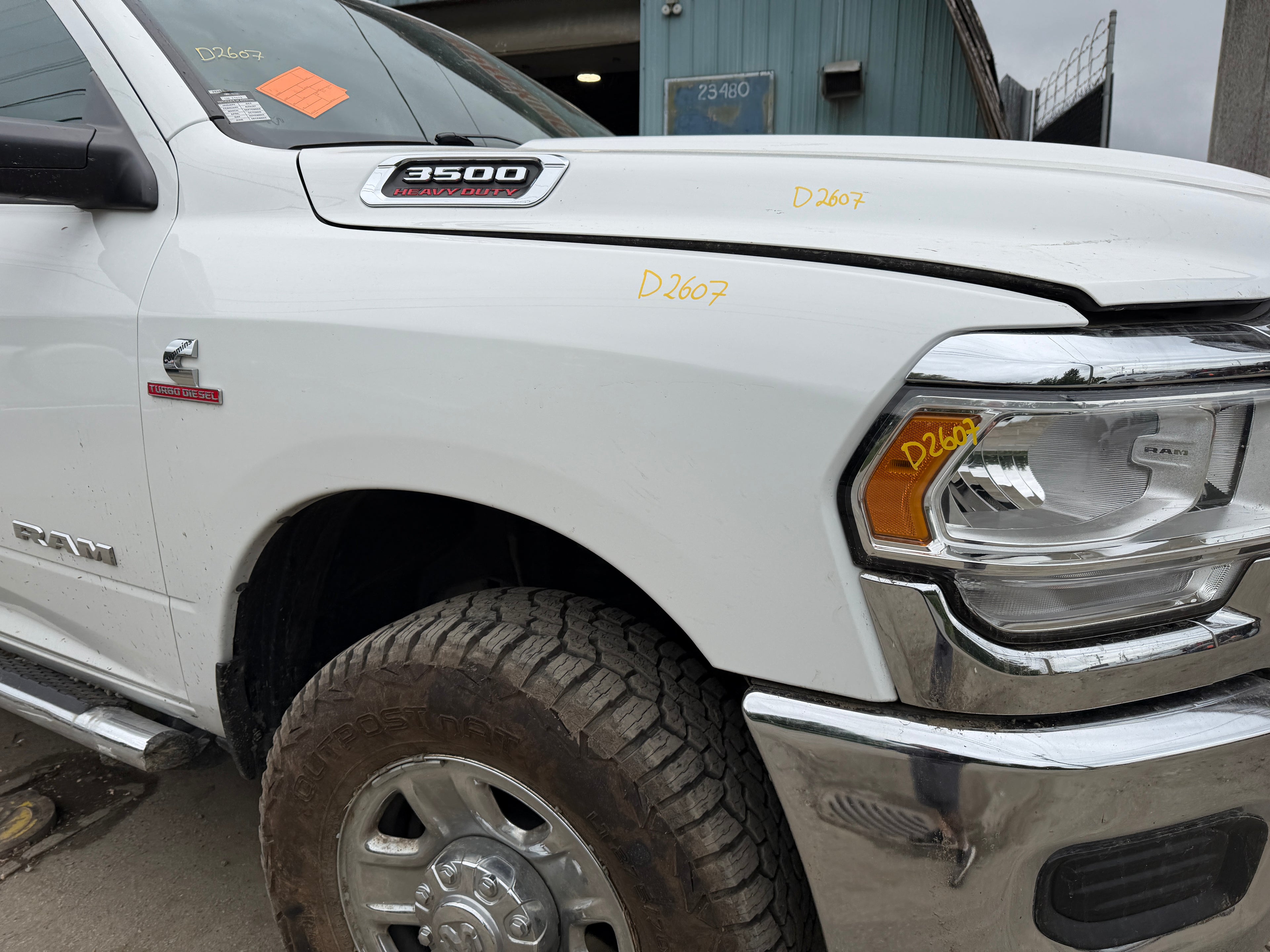 2019 Ram 3500 Tradesman 6.7 Cummins – D2607
