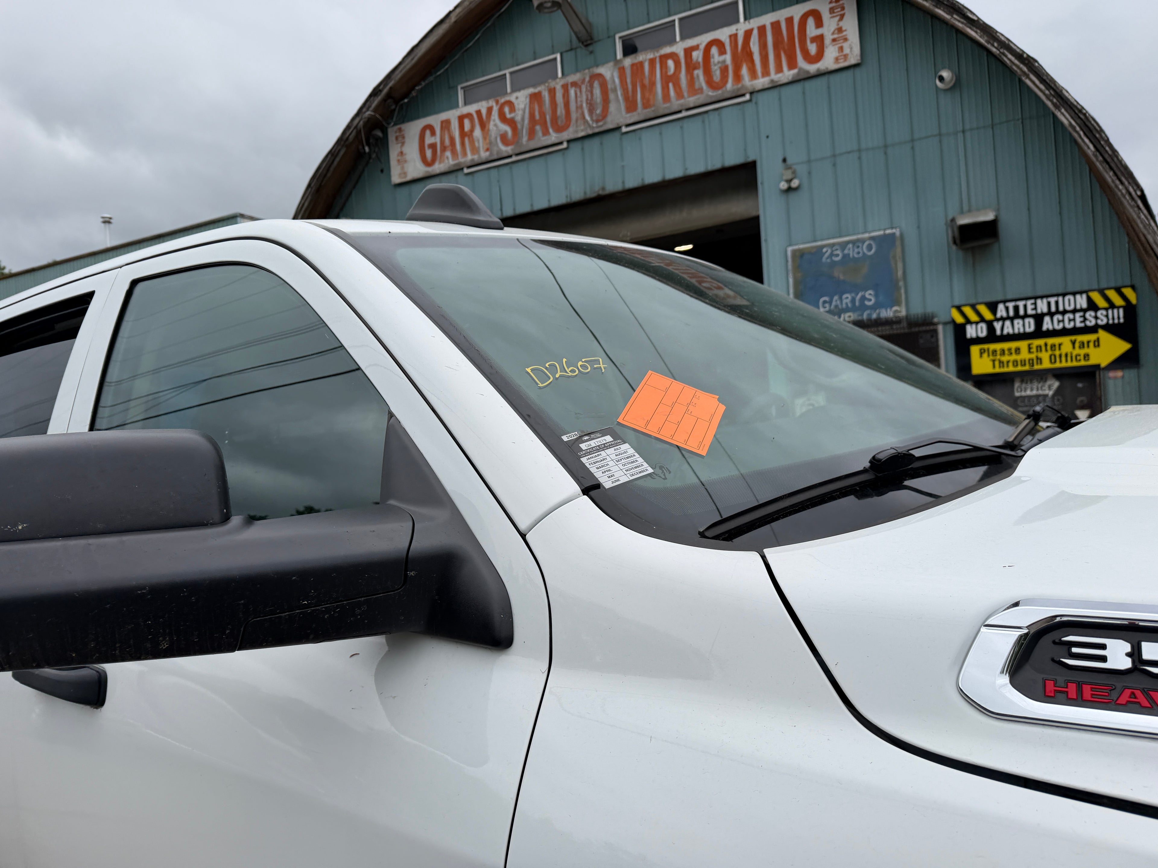 2019 Ram 3500 Tradesman 6.7 Cummins – D2607