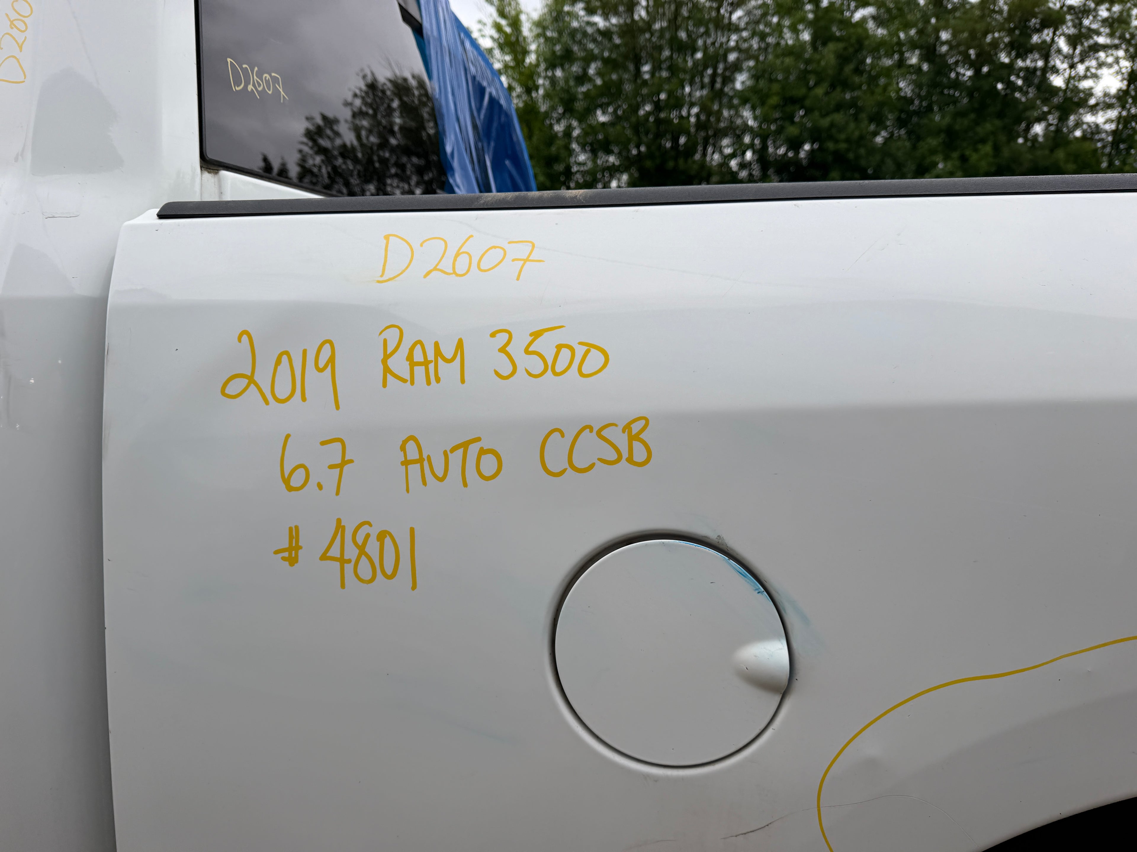 2019 Ram 3500 Tradesman 6.7 Cummins – D2607