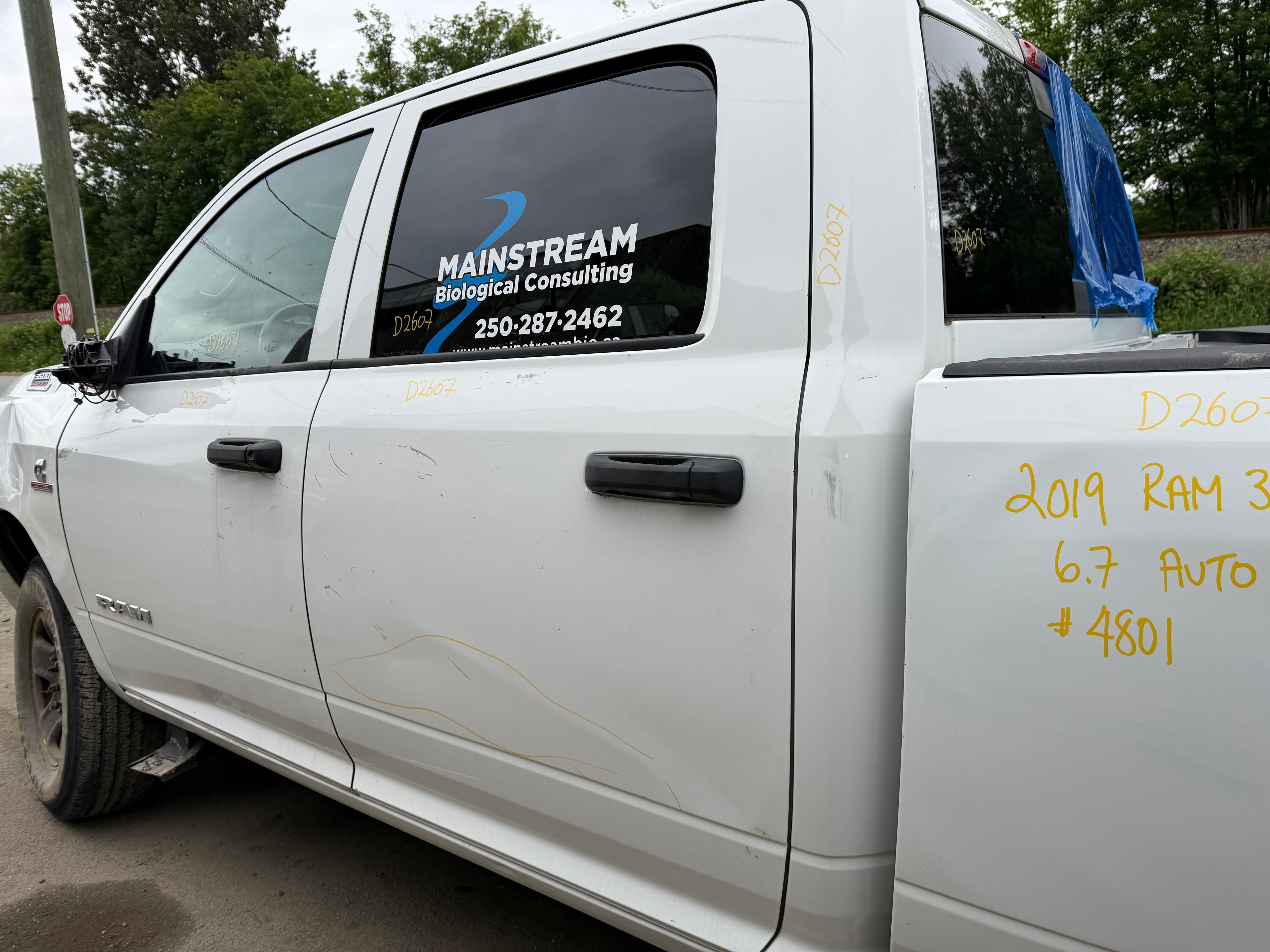 2019 Ram 3500 Tradesman 6.7 Cummins – D2607