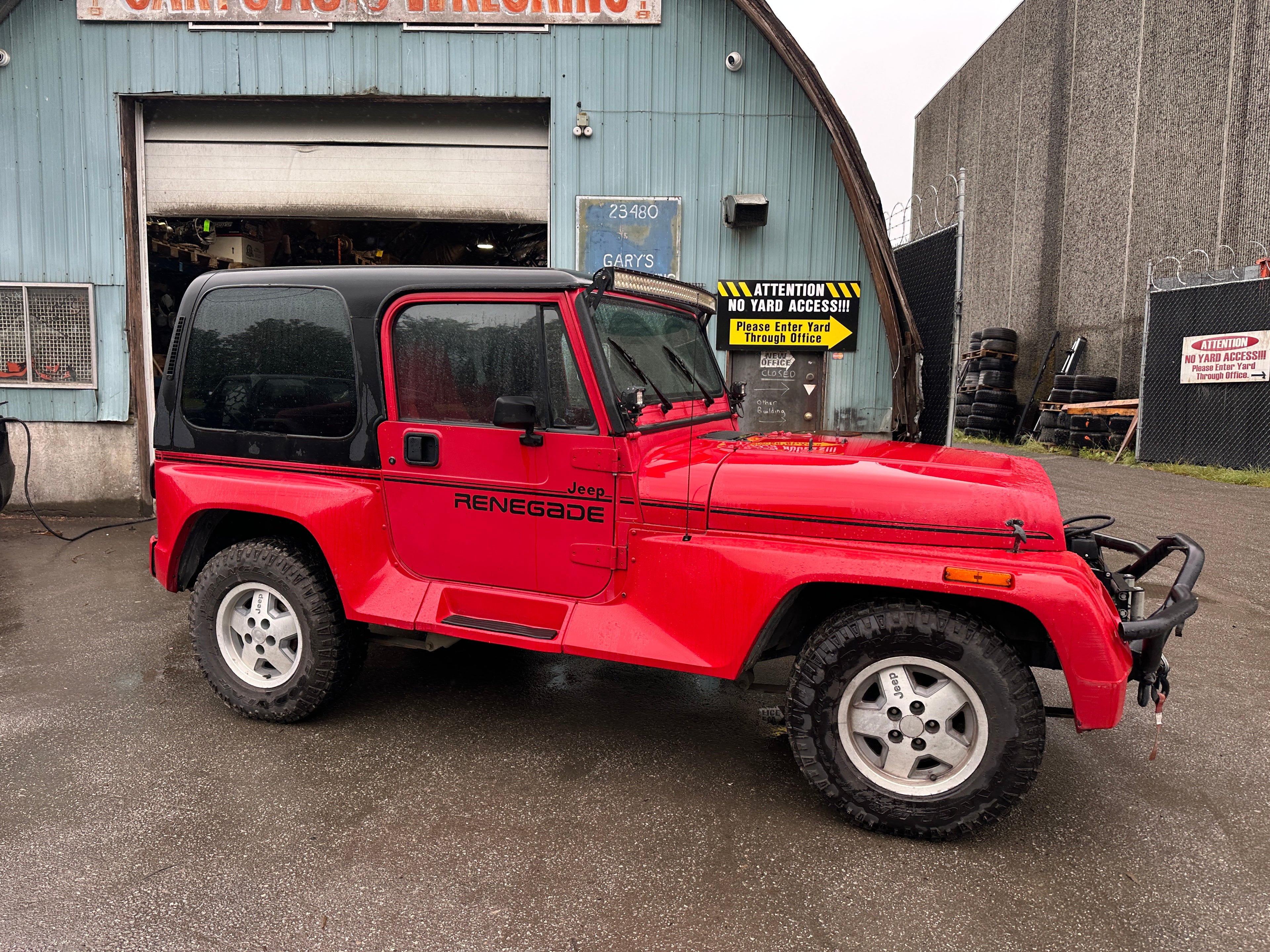1992 Jeep Wrangler YJ Renegade 4.0 – J2528