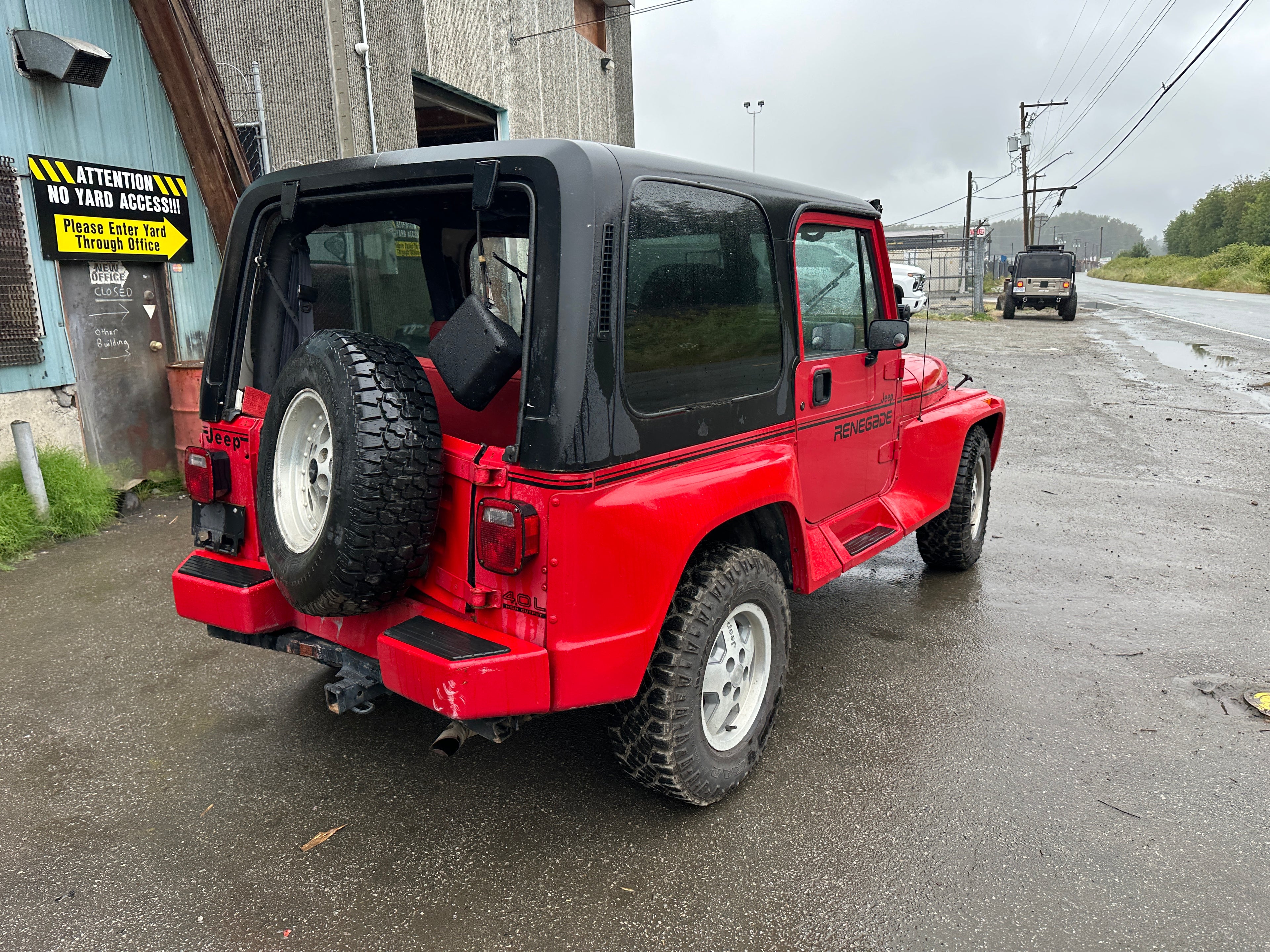 1992 Jeep Wrangler YJ Renegade 4.0 – J2528