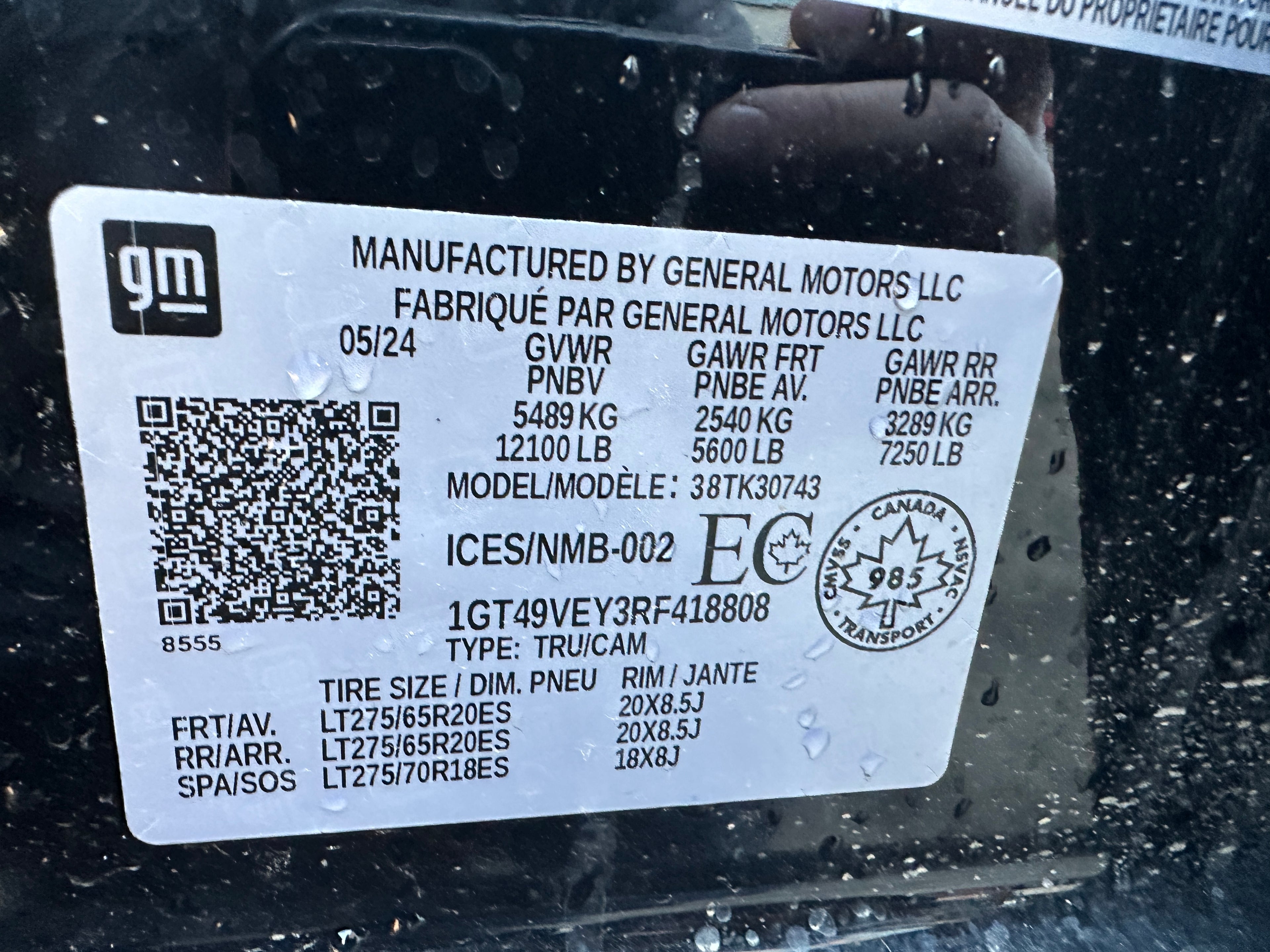 2024 GMC Sierra 3500 AT4 – G2508