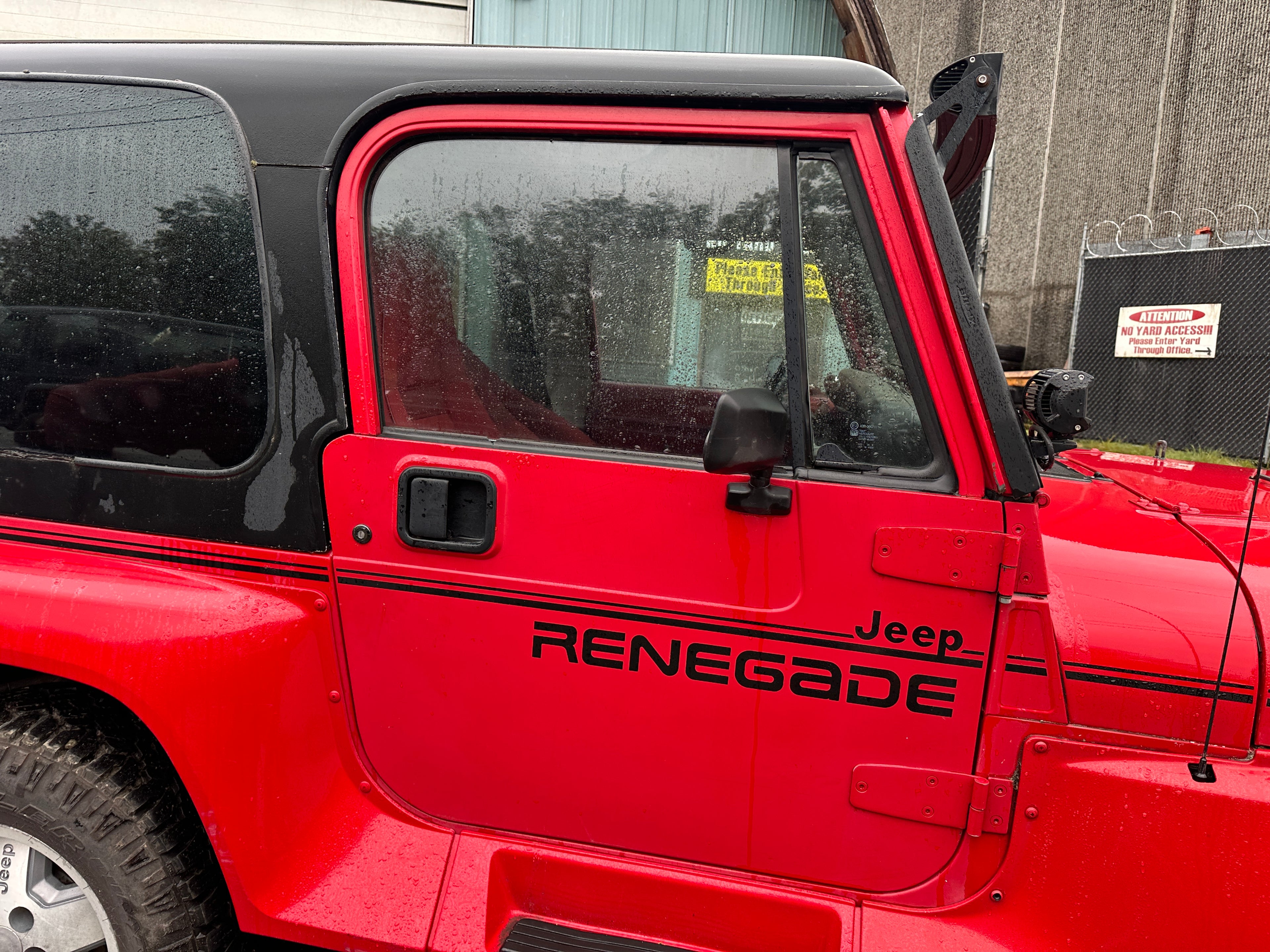 1992 Jeep Wrangler YJ Renegade 4.0 – J2528