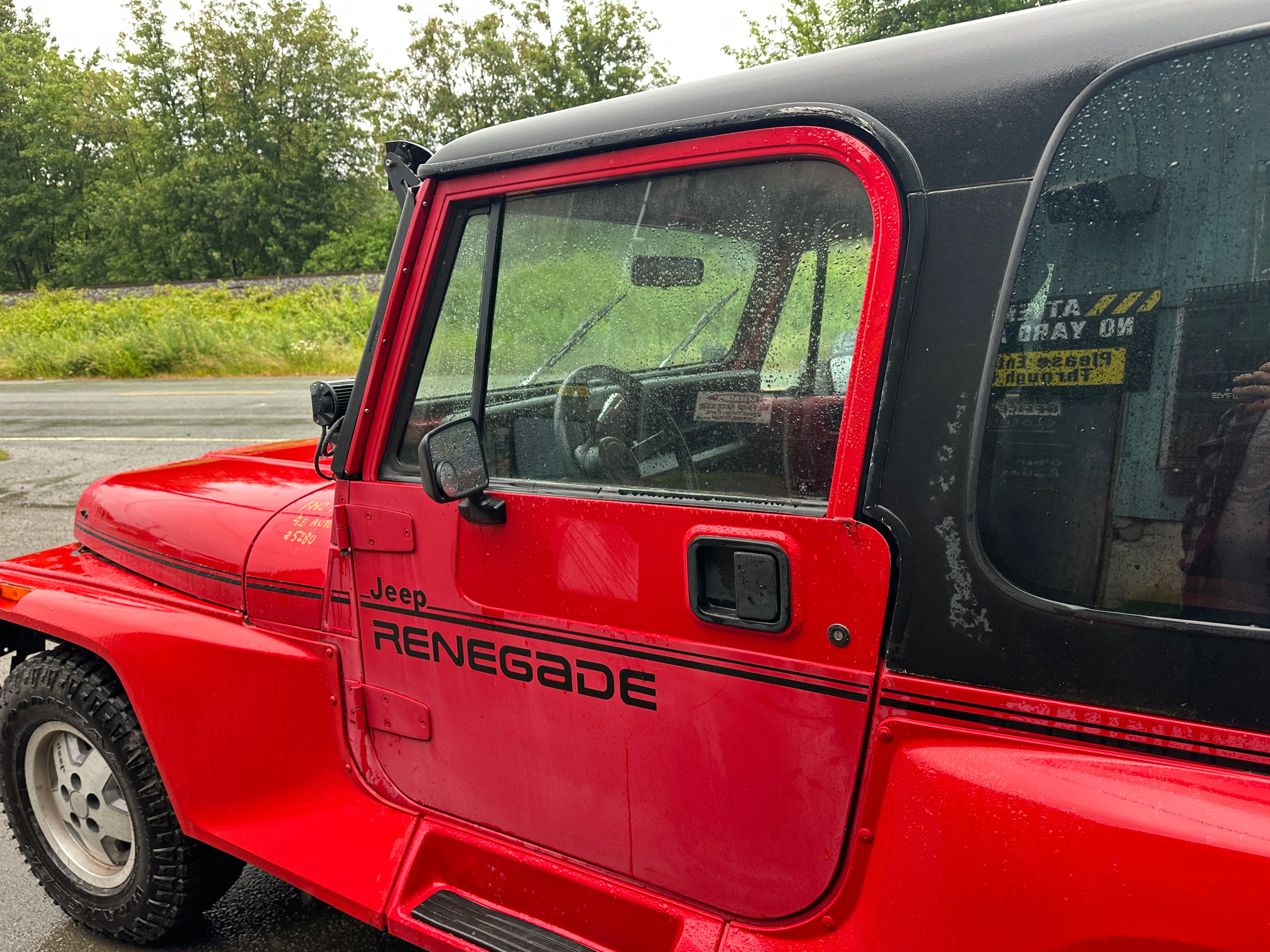 1992 Jeep Wrangler YJ Renegade 4.0 – J2528