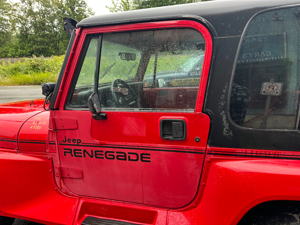 1992 Jeep Wrangler YJ Renegade 4.0 – J2528