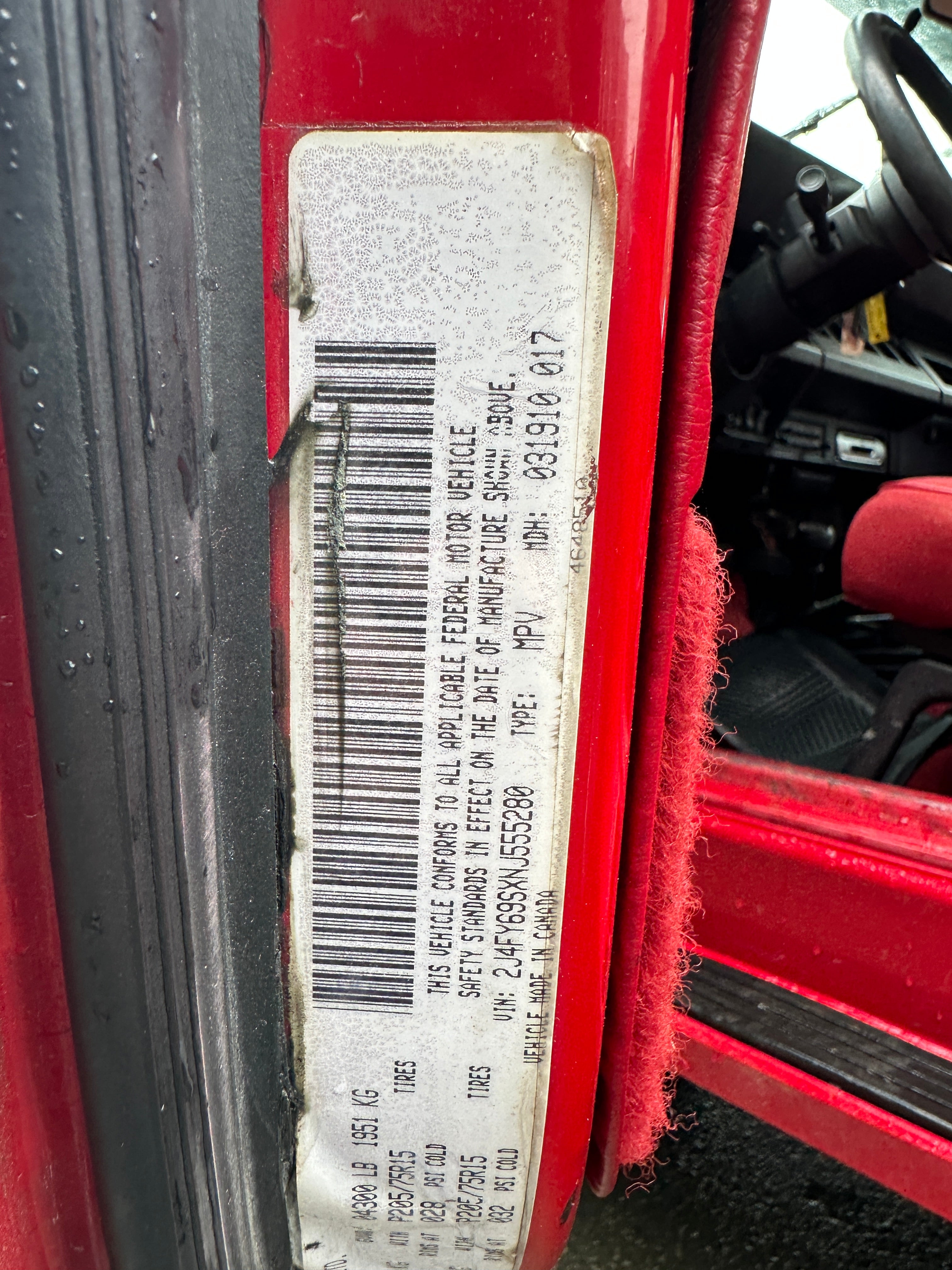 1992 Jeep Wrangler YJ Renegade 4.0 – J2528