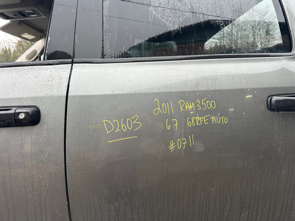 2011 Dodge Ram 3500 6.7 Cummins – D2603