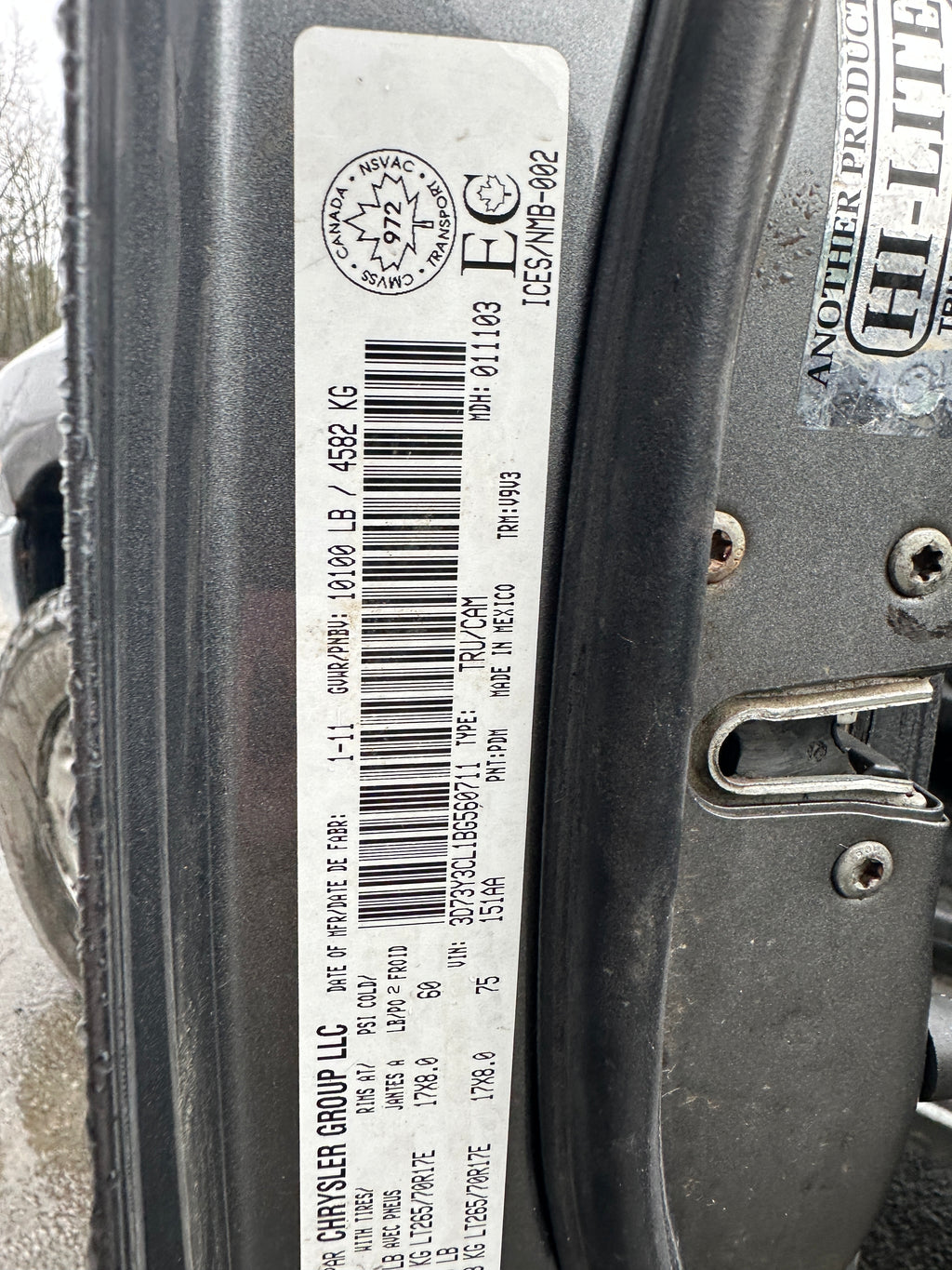2011 Dodge Ram 3500 6.7 Cummins – D2603