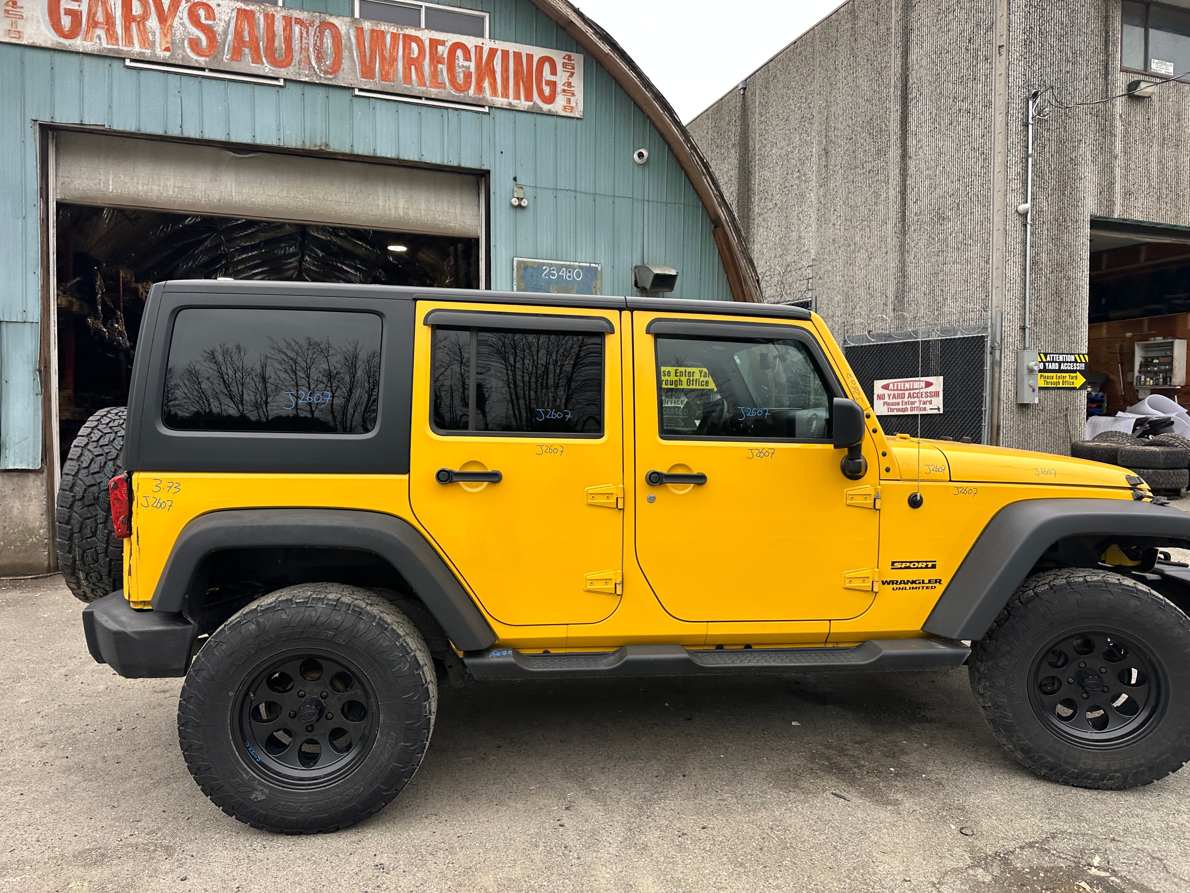 2015 Jeep Wrangler JK Unlimited Sport 3.6 – J2607