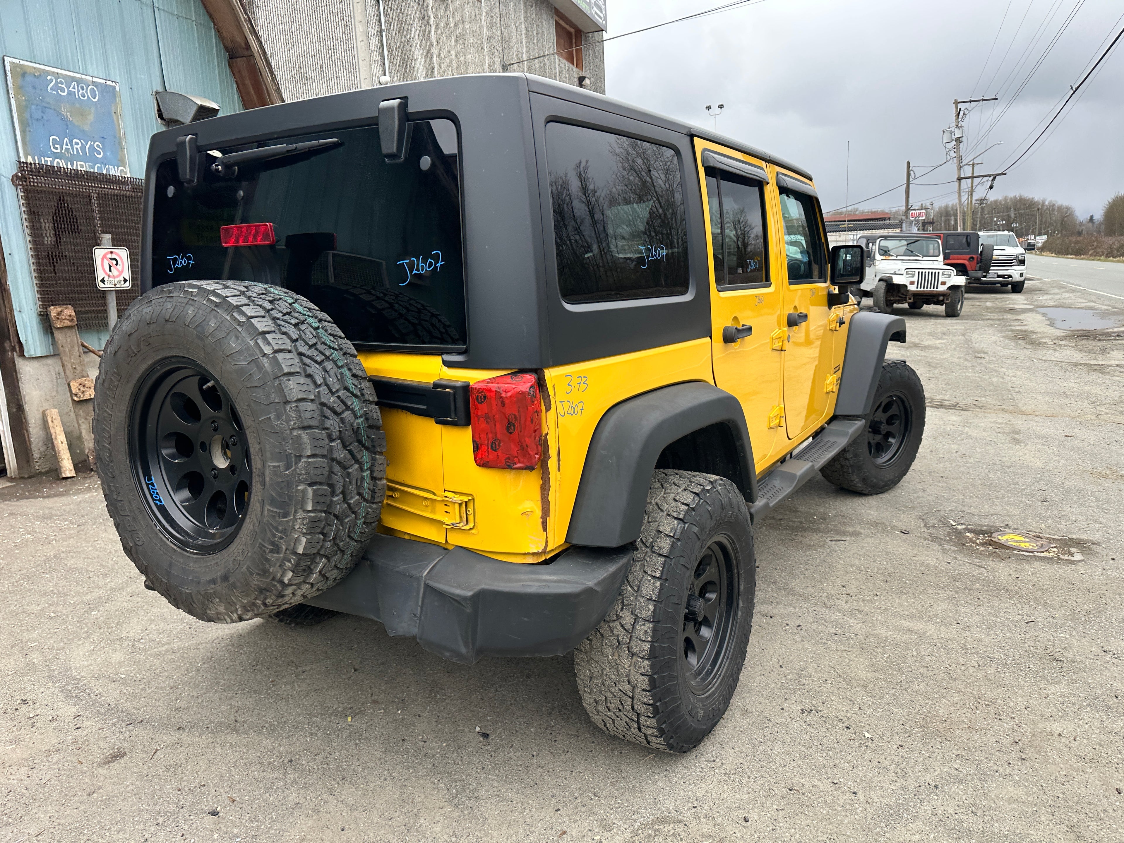 2015 Jeep Wrangler JK Unlimited Sport 3.6 – J2607