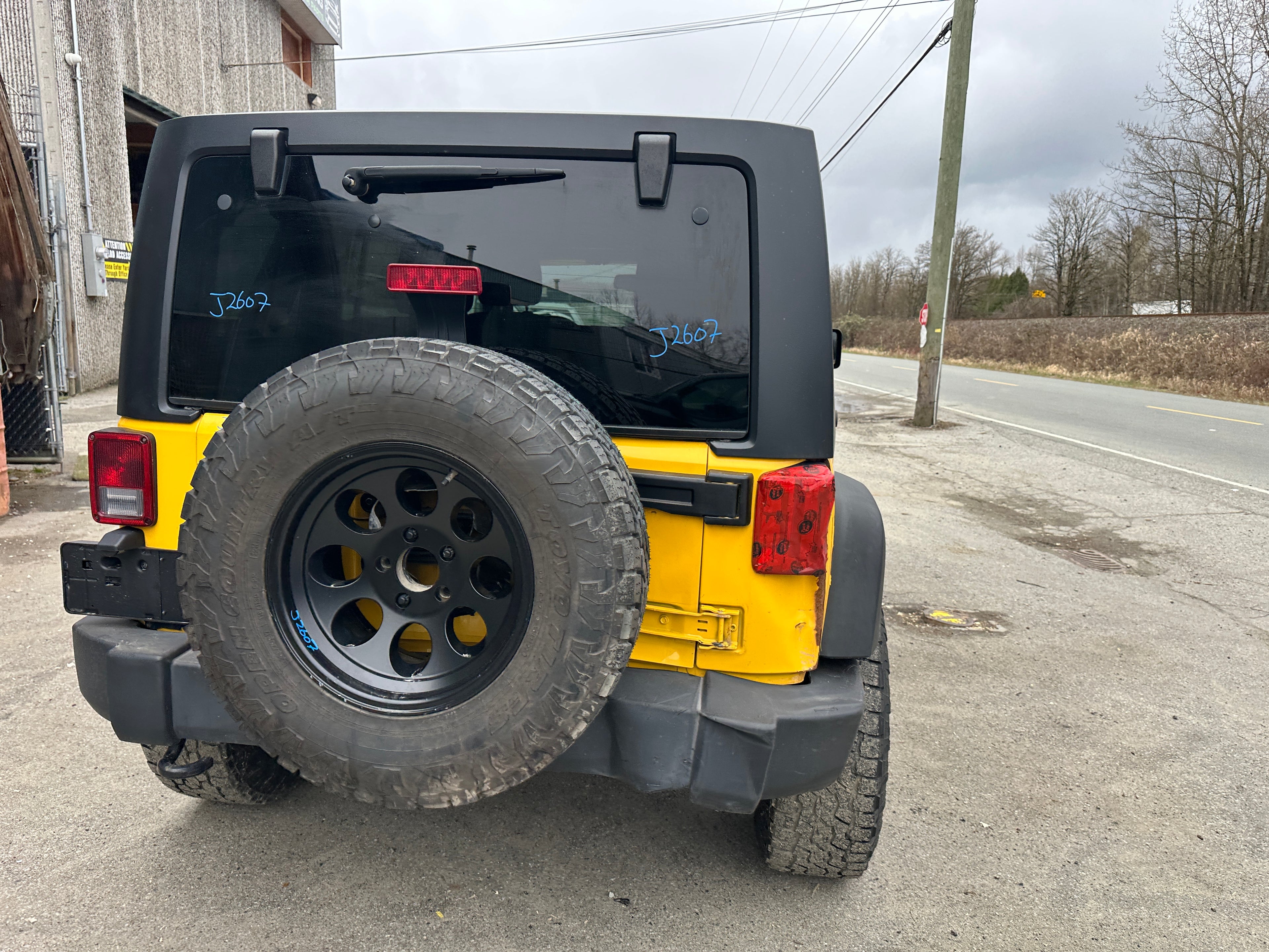 2015 Jeep Wrangler JK Unlimited Sport 3.6 – J2607