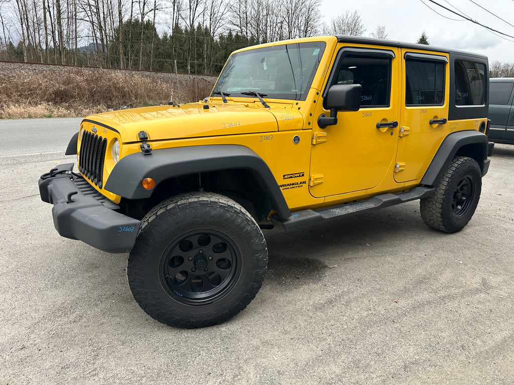 2015 Jeep Wrangler JK Unlimited Sport 3.6 – J2607