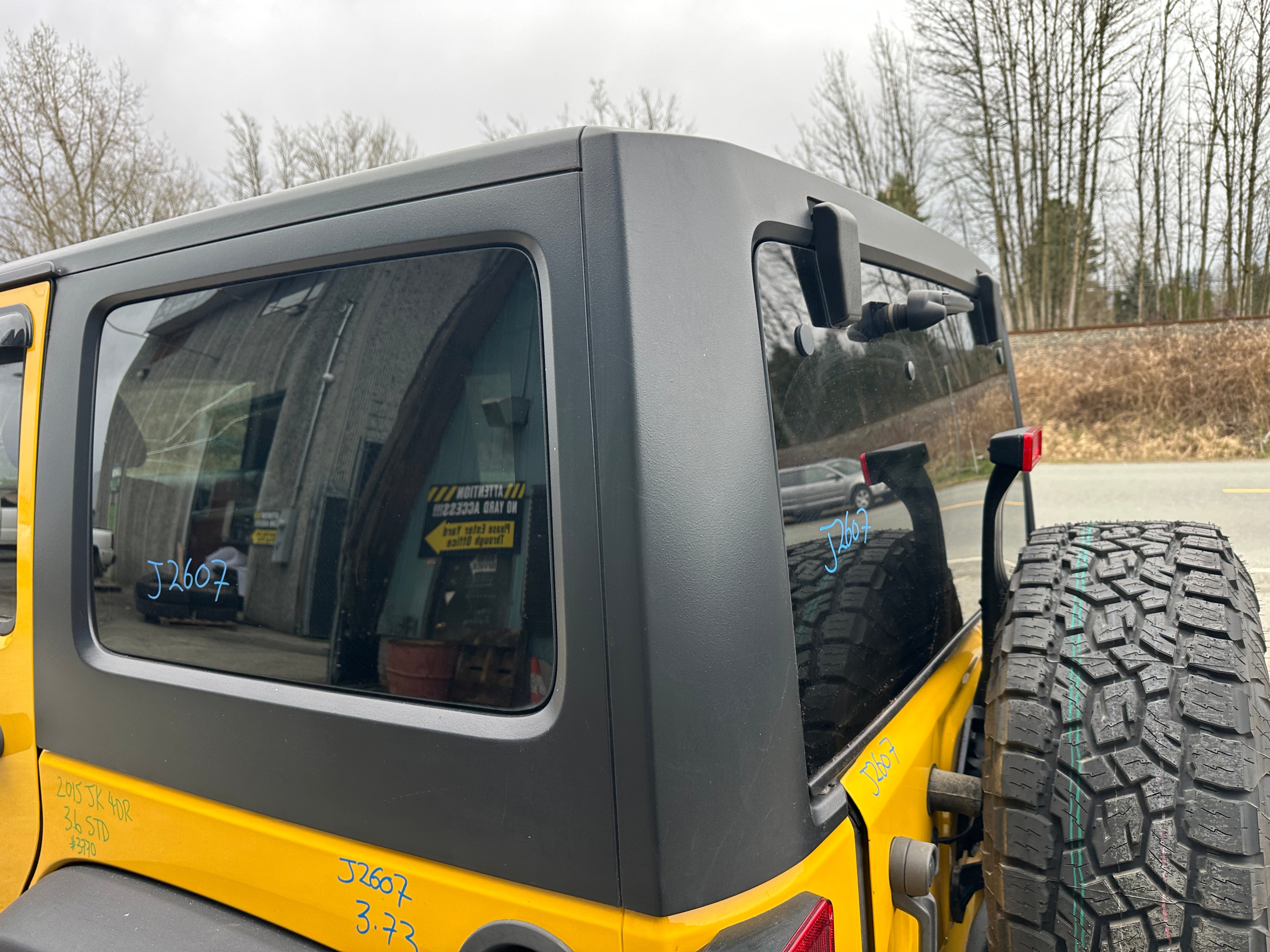2015 Jeep Wrangler JK Unlimited Sport 3.6 – J2607