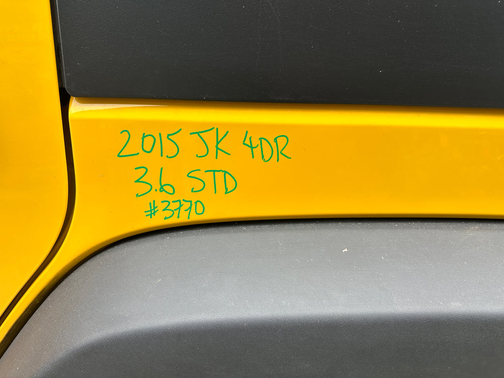 2015 Jeep Wrangler JK Unlimited Sport 3.6 – J2607