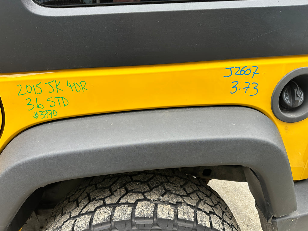 2015 Jeep Wrangler JK Unlimited Sport 3.6 – J2607