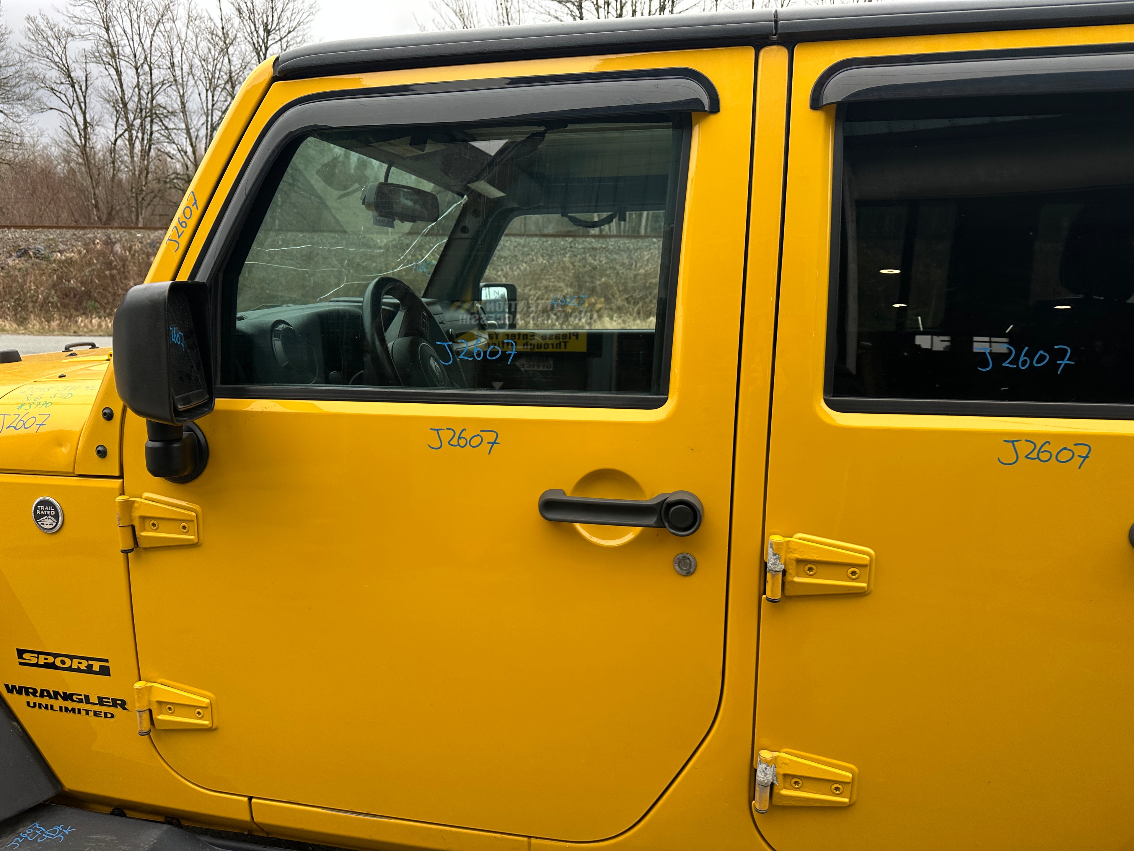 2015 Jeep Wrangler JK Unlimited Sport 3.6 – J2607