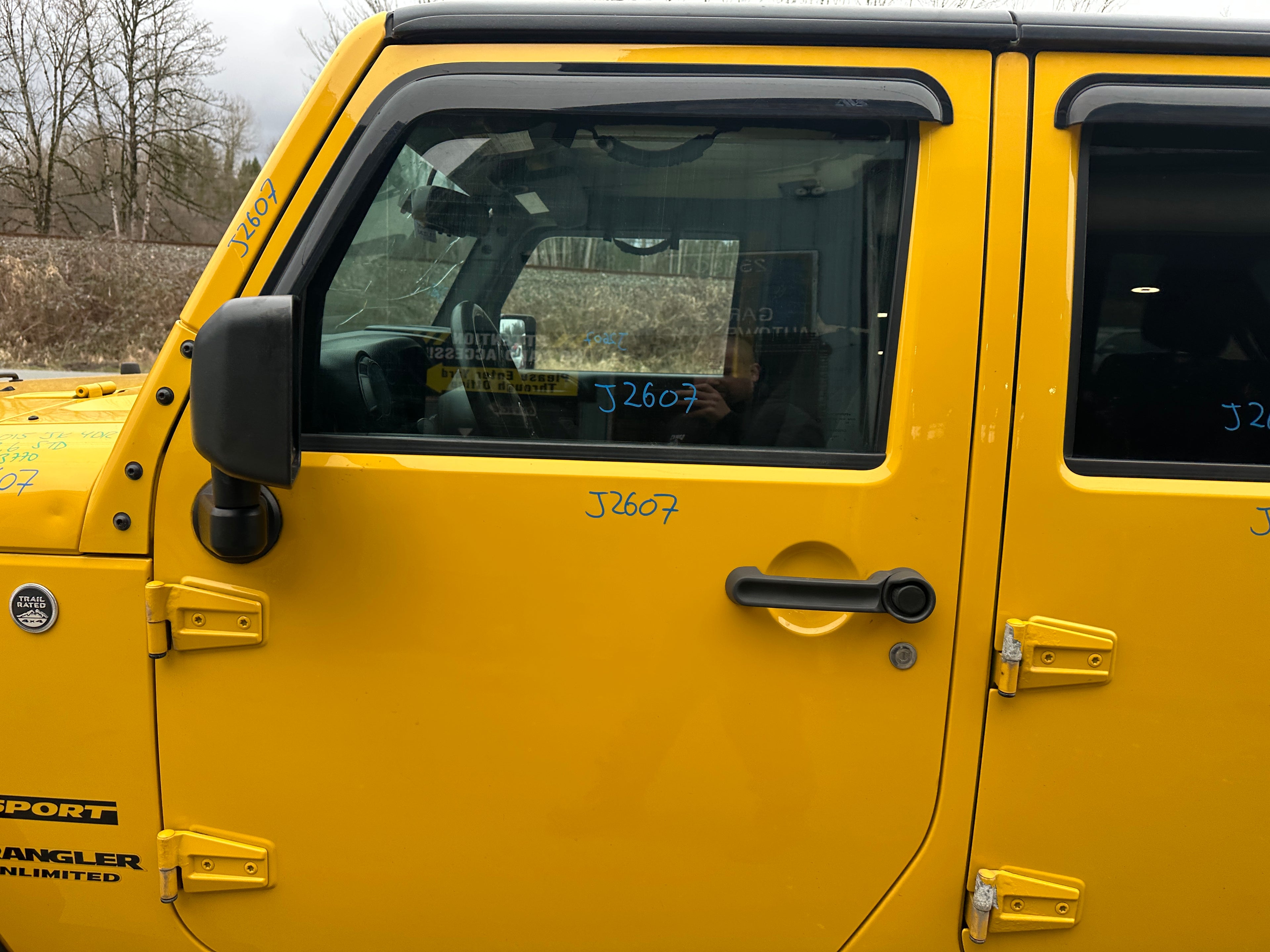 2015 Jeep Wrangler JK Unlimited Sport 3.6 – J2607