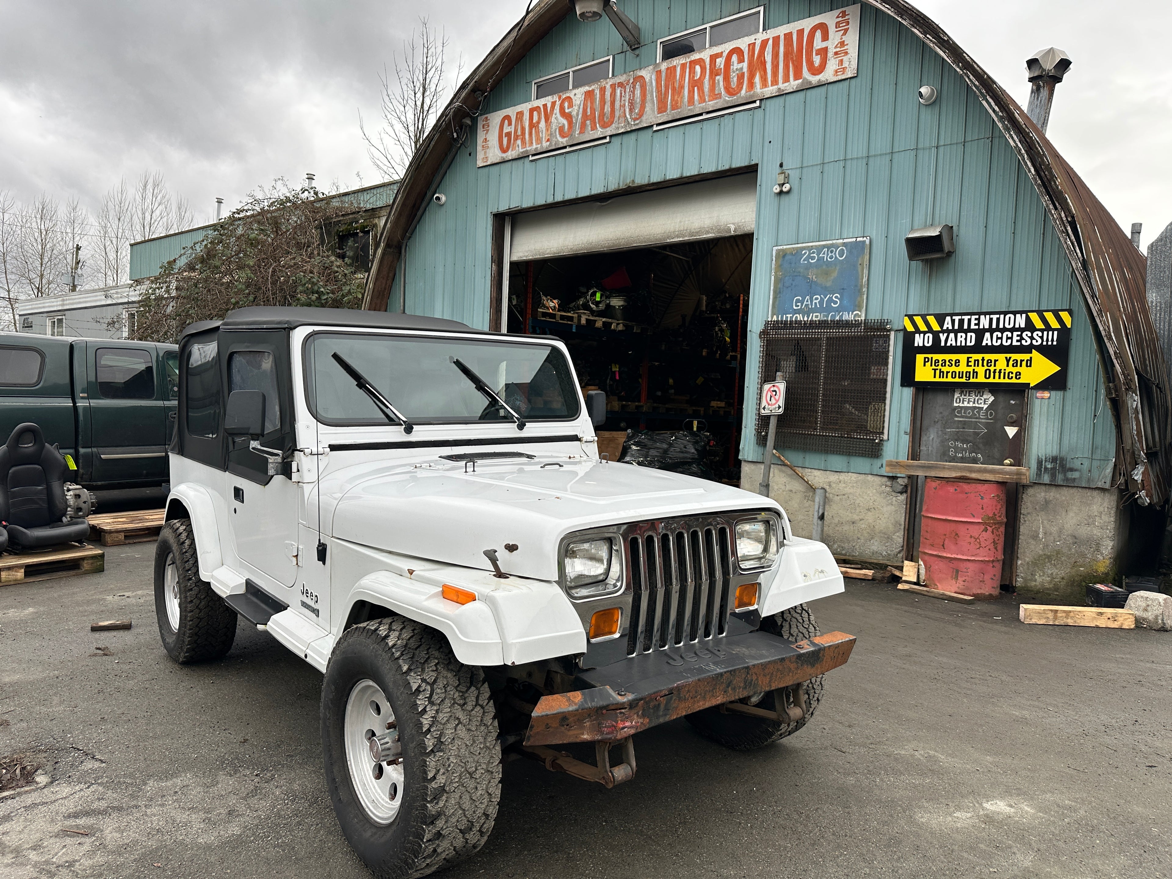 1993 Jeep Wrangler YJ 2.5 – J2509