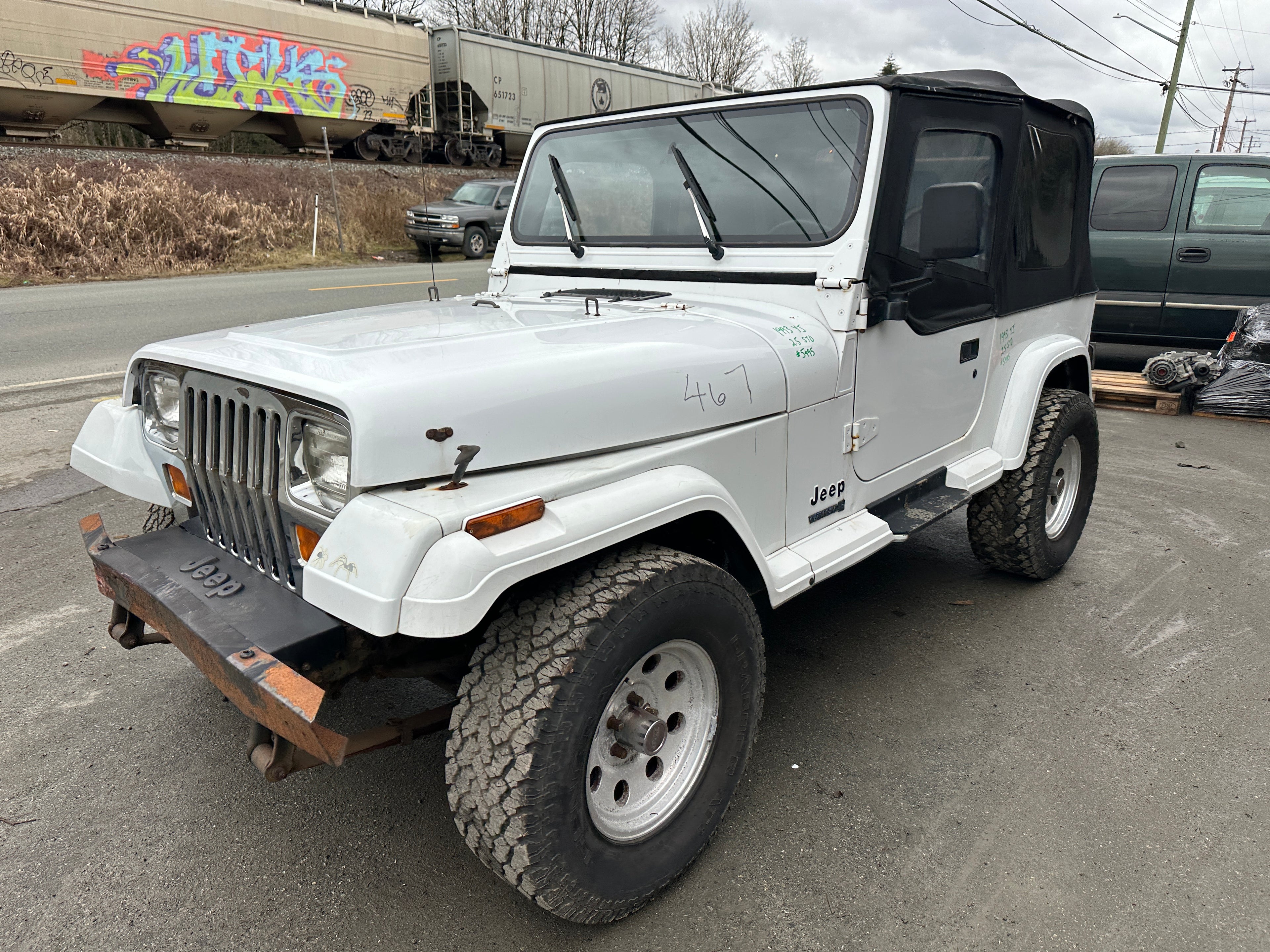 1993 Jeep Wrangler YJ 2.5 – J2509